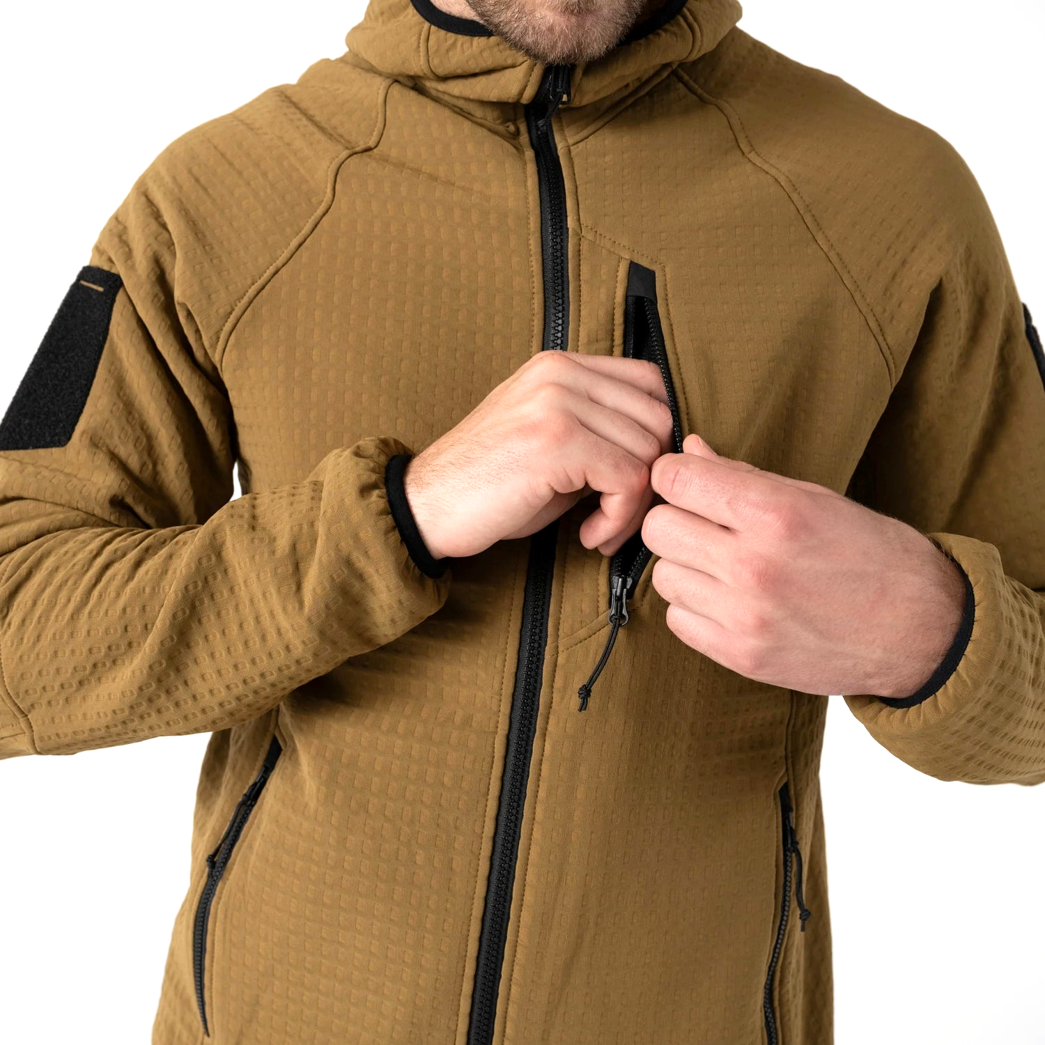 Helikon-Tex Patriot PRO ζακέτα fleece, μαύρο