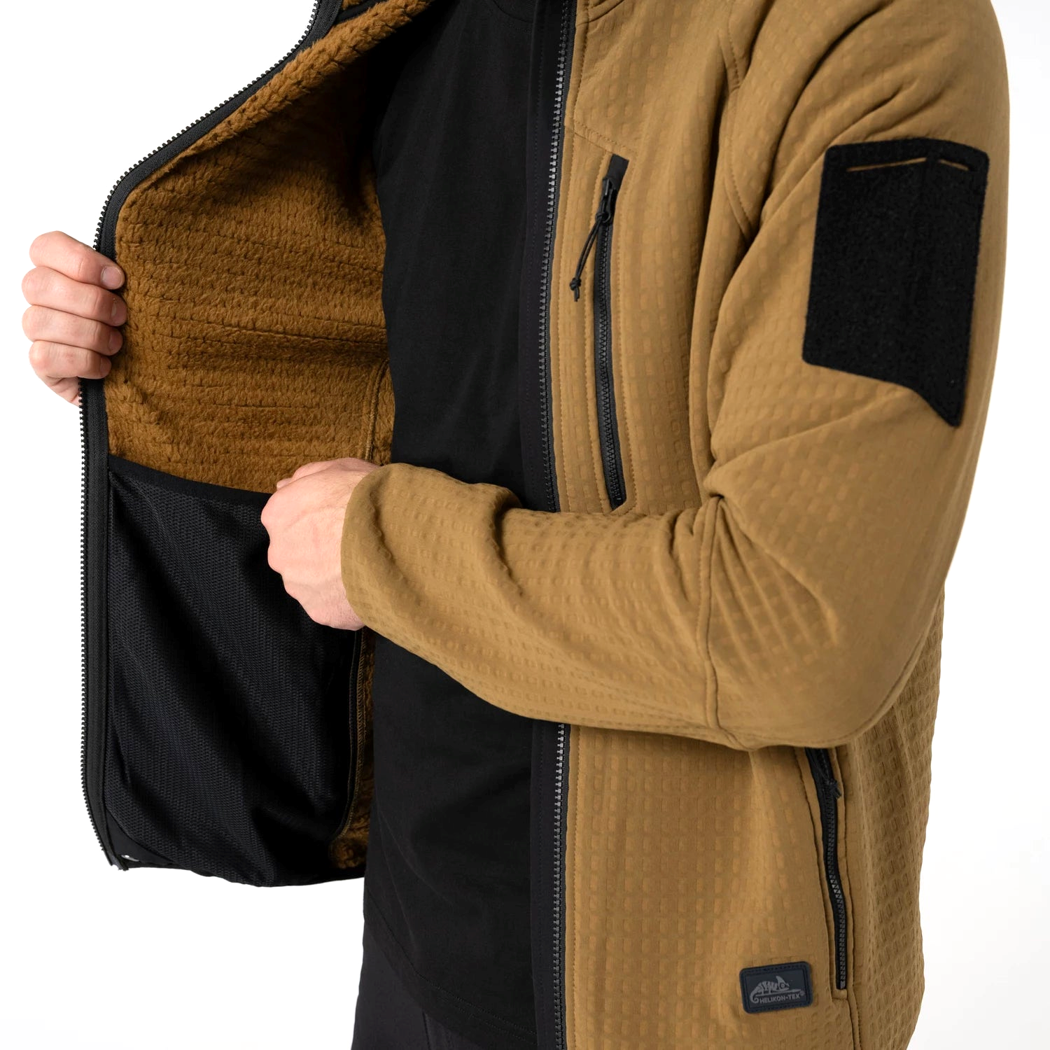 Helikon-Tex Patriot PRO ζακέτα fleece, μαύρο