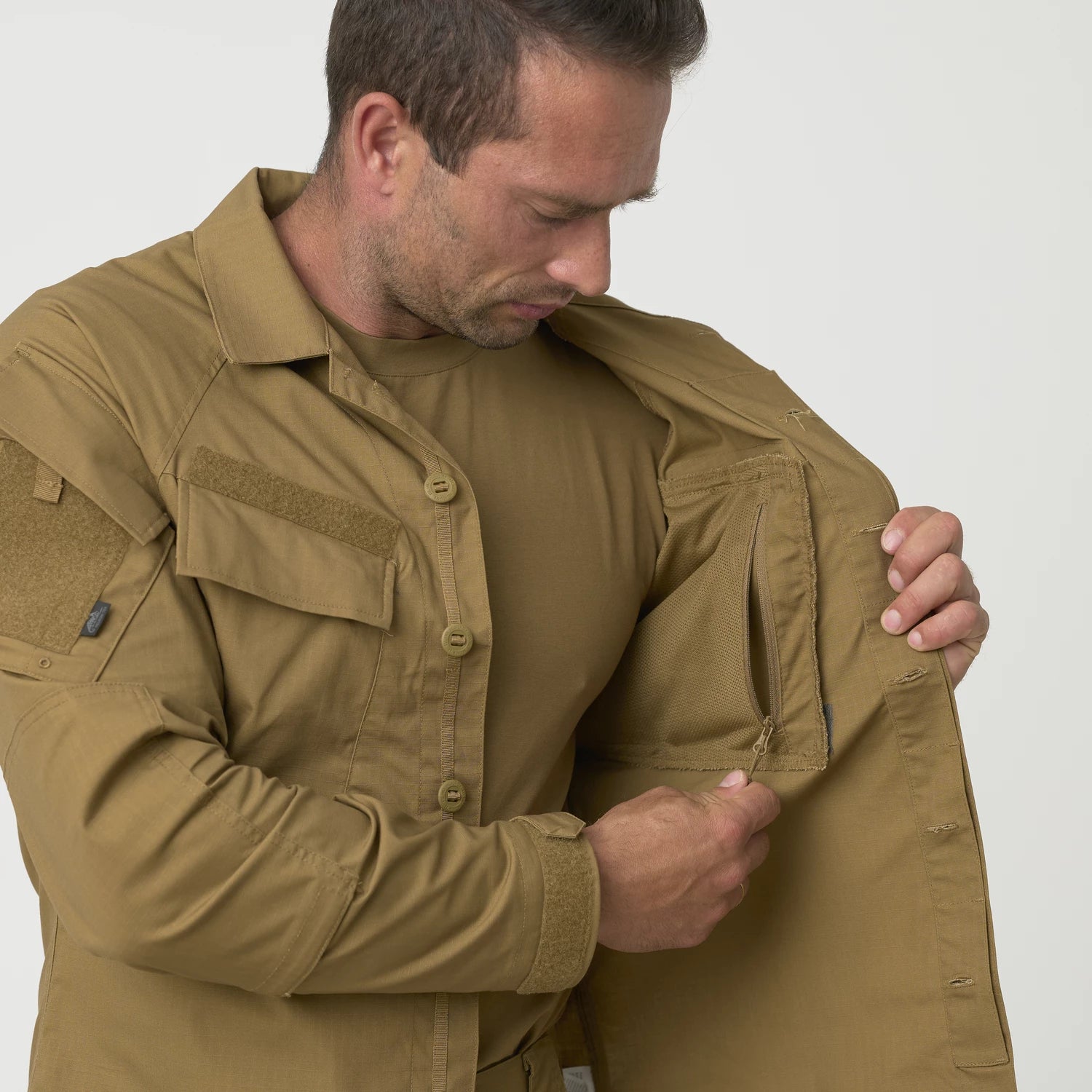 Helikon-Tex Raid blúza Ripstop, Tiger Stripe – detail 7