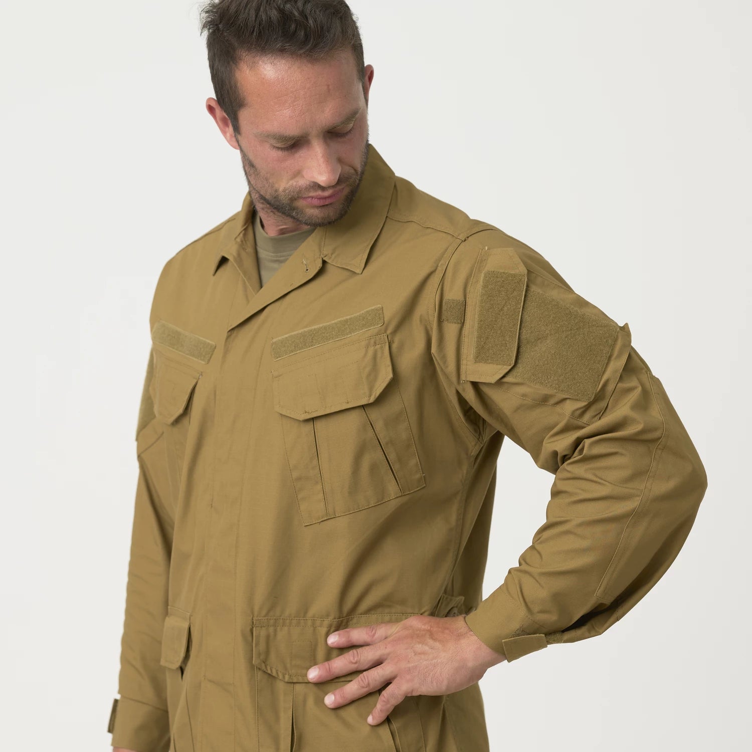 Helikon-Tex SFU NEXT blúza PolyCotton Ripstop, Olive Green – detail 8