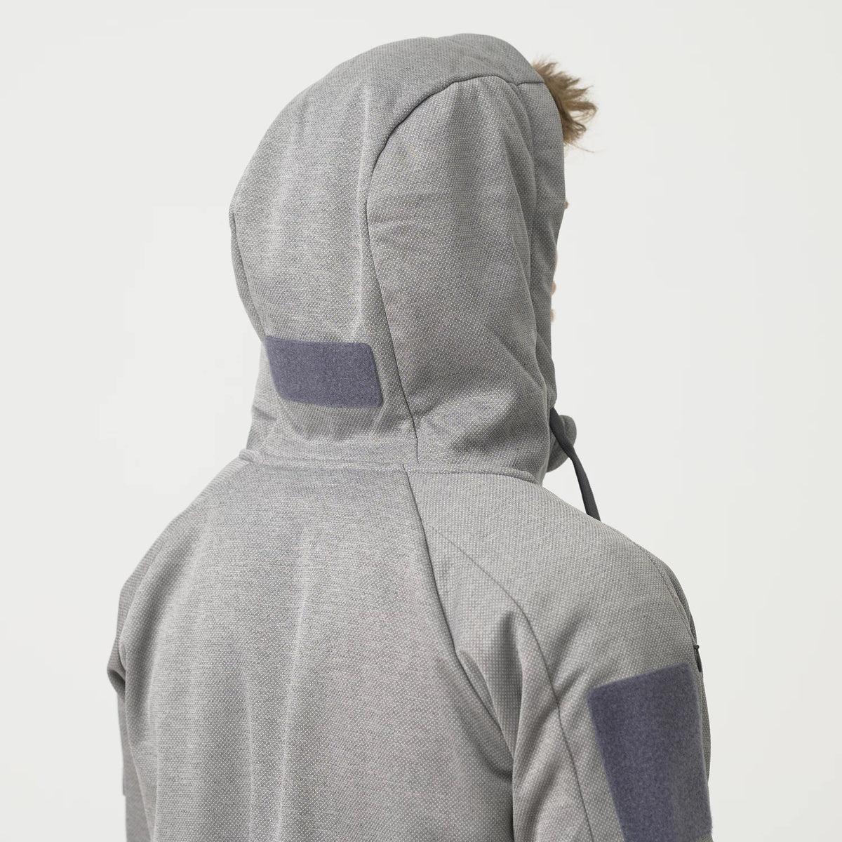Helikon-Tex URBAN TACTICAL HOODIE mikina FullZip, Melange Grey – detail 5