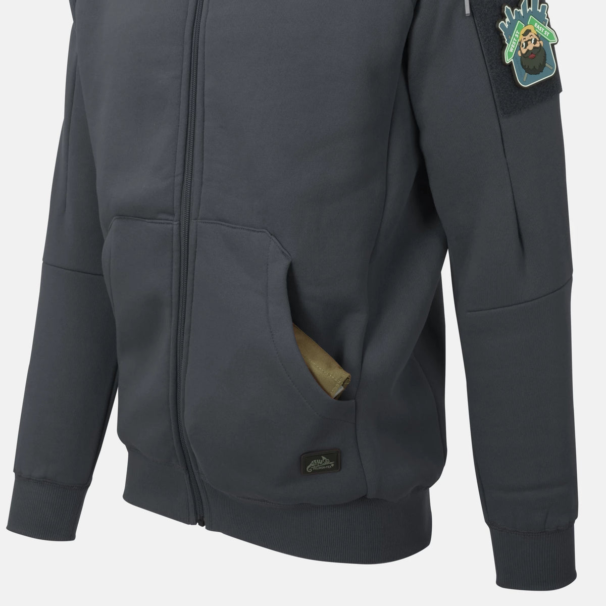 Helikon-Tex Urban Tactical lite mikina, čierna – detail 3