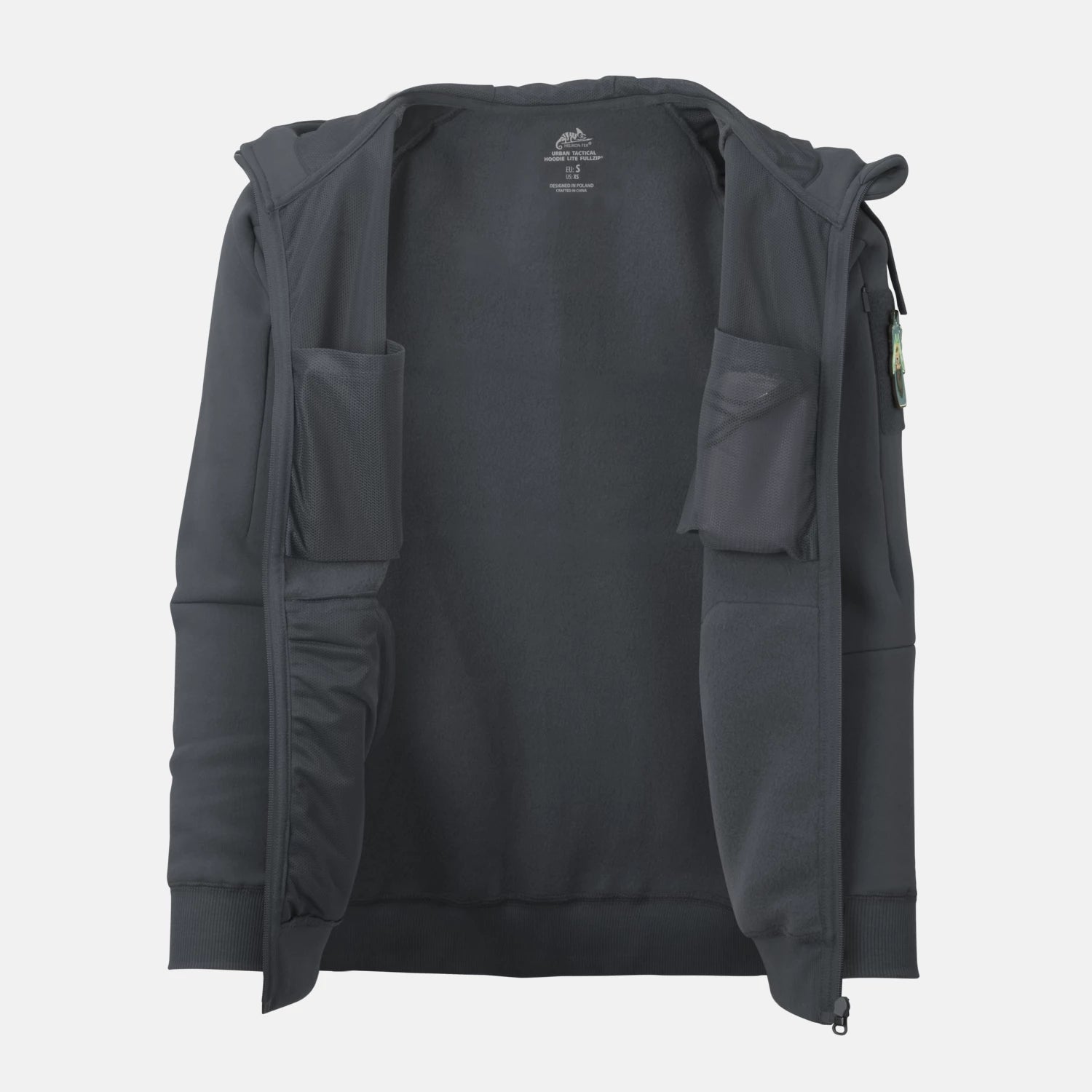 Helikon-Tex Mestská mikina taktická FullZip, Grey – detail 4