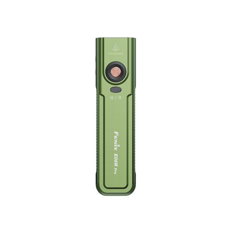 Fenix E06R PRO nabíjateľná EDC baterka, zelená