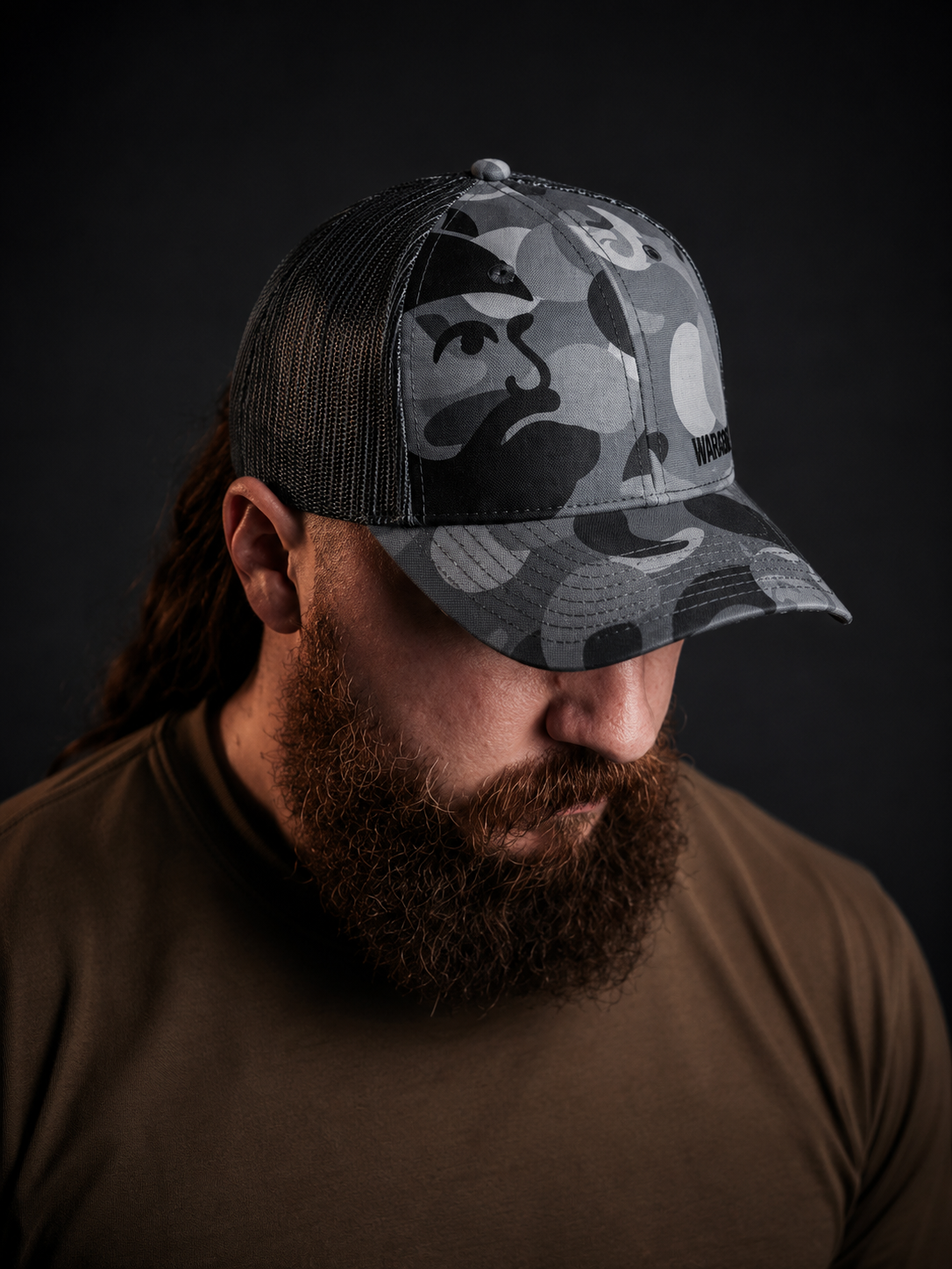 WARAGOD Joküll kapa, greycamo