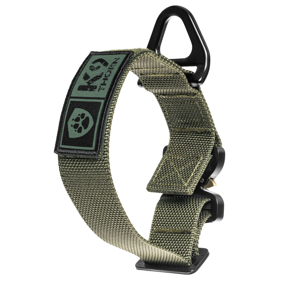 K9 Thorn Cobra-Alpha obojek s nastavljačem 45mm, olivno zelen