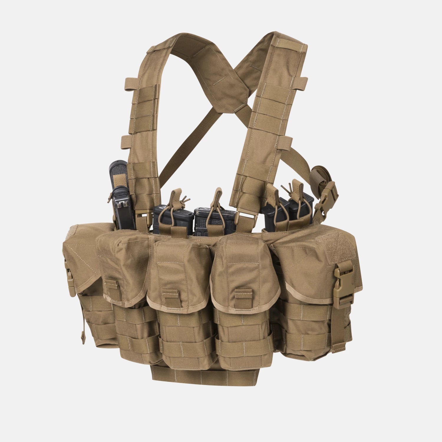 Helikon-Tex Guardian Chest Rig® univerzálna platforma na nosenie zásoby munície a vybavenia, Adaptive Green – detail 1