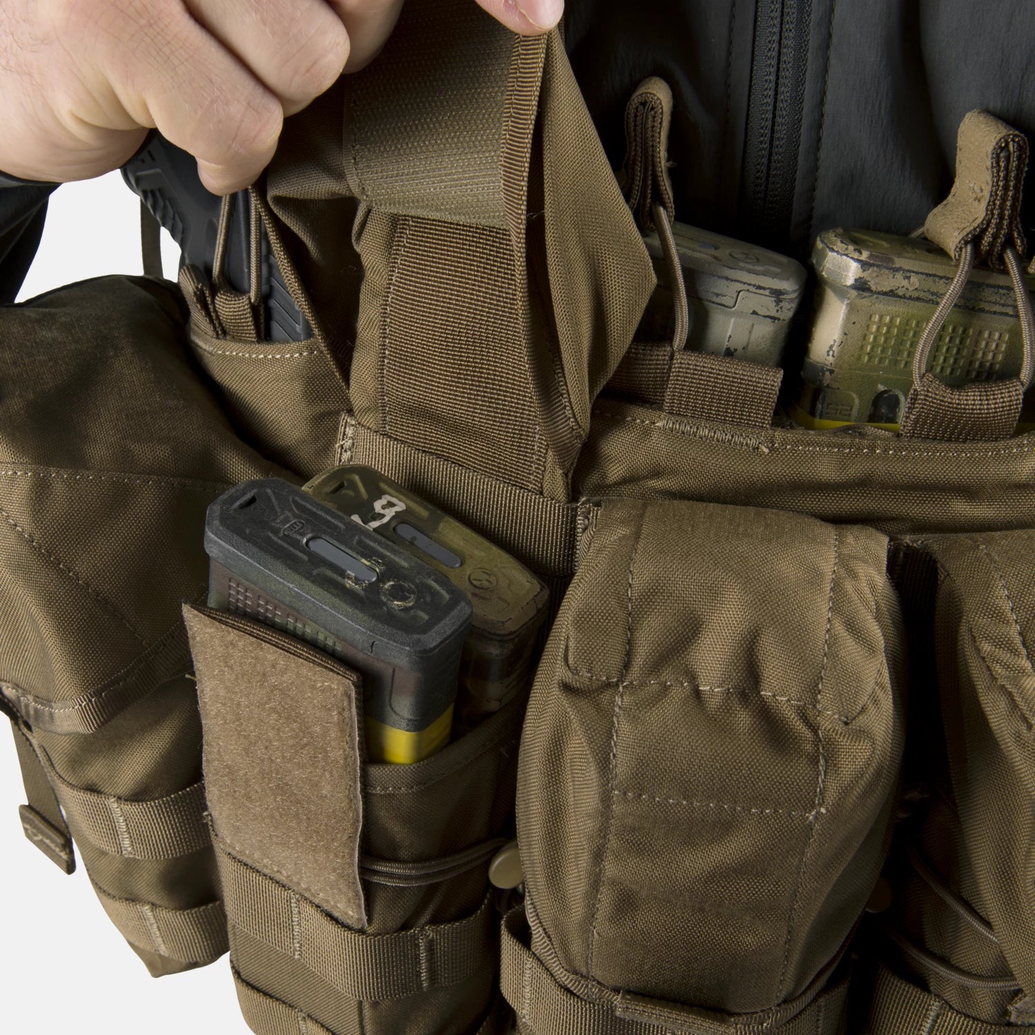 Helikon-Tex Guardian Chest Rig® univerzálna platforma na nosenie zásoby munície a vybavenia, Adaptive Green – detail 8