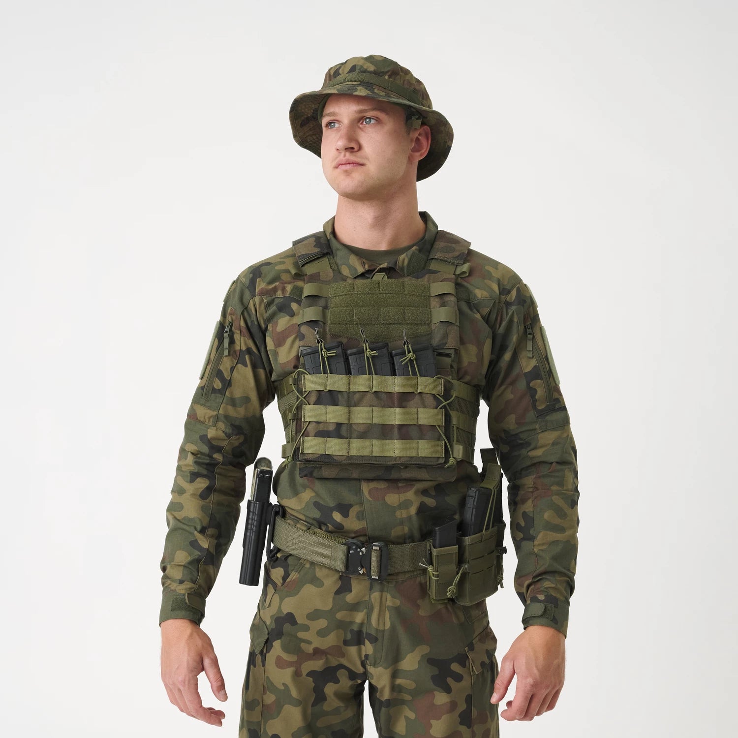 Helikon-Tex Guardian Military Set nosič plátov - PL Woodland – detail 3