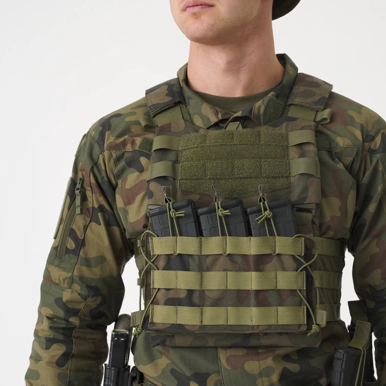 Helikon-Tex Guardian Military Set nosič plátov - PL Woodland – detail 4