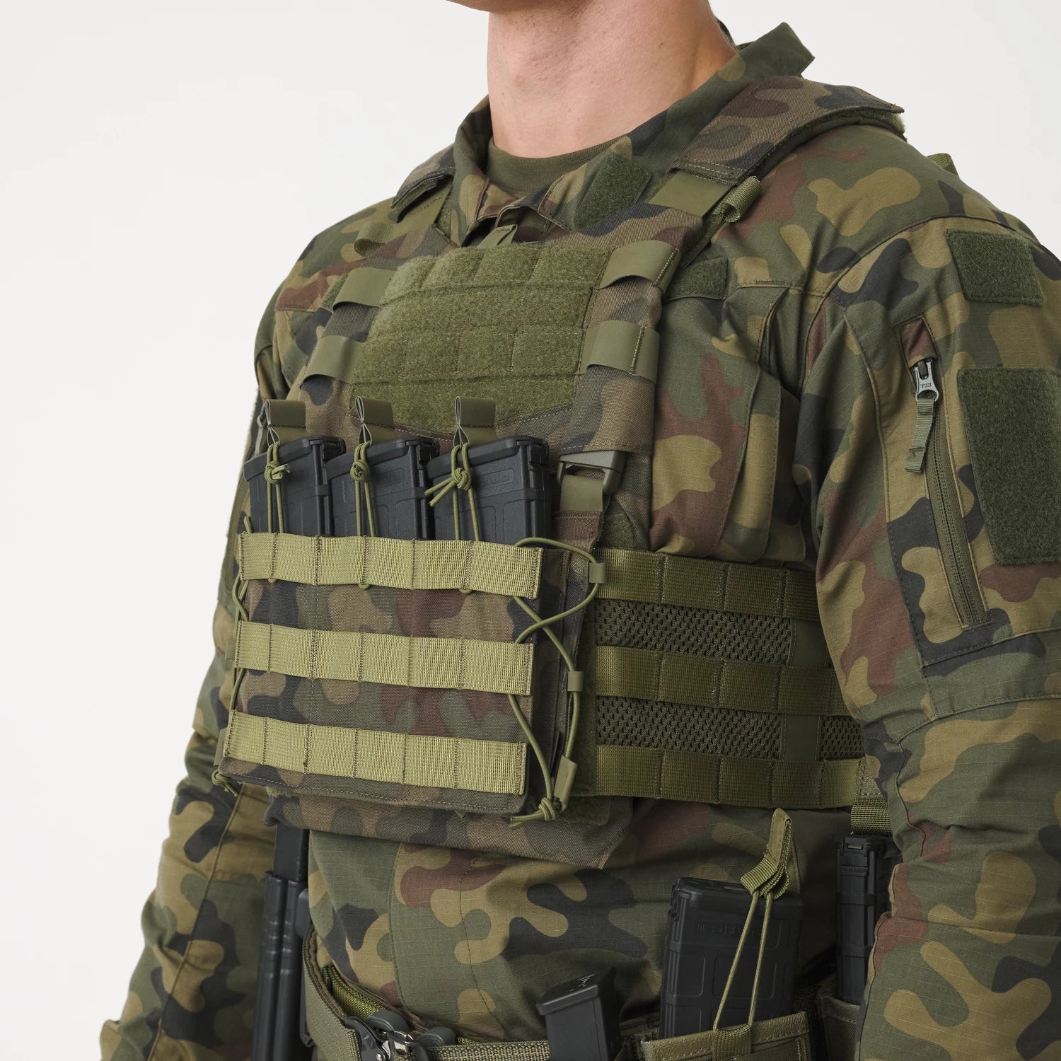Helikon-Tex Guardian Military Set nosič plátov - PL Woodland – detail 5