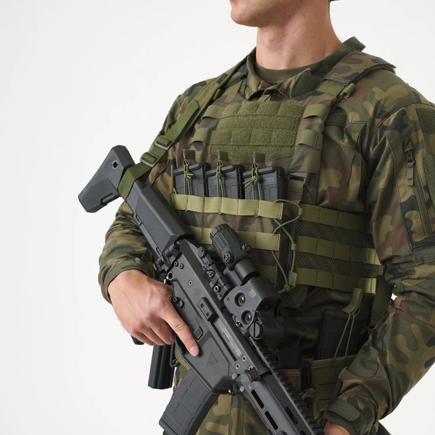 Helikon-Tex Guardian Military Set nosič plátov - PL Woodland – detail 9