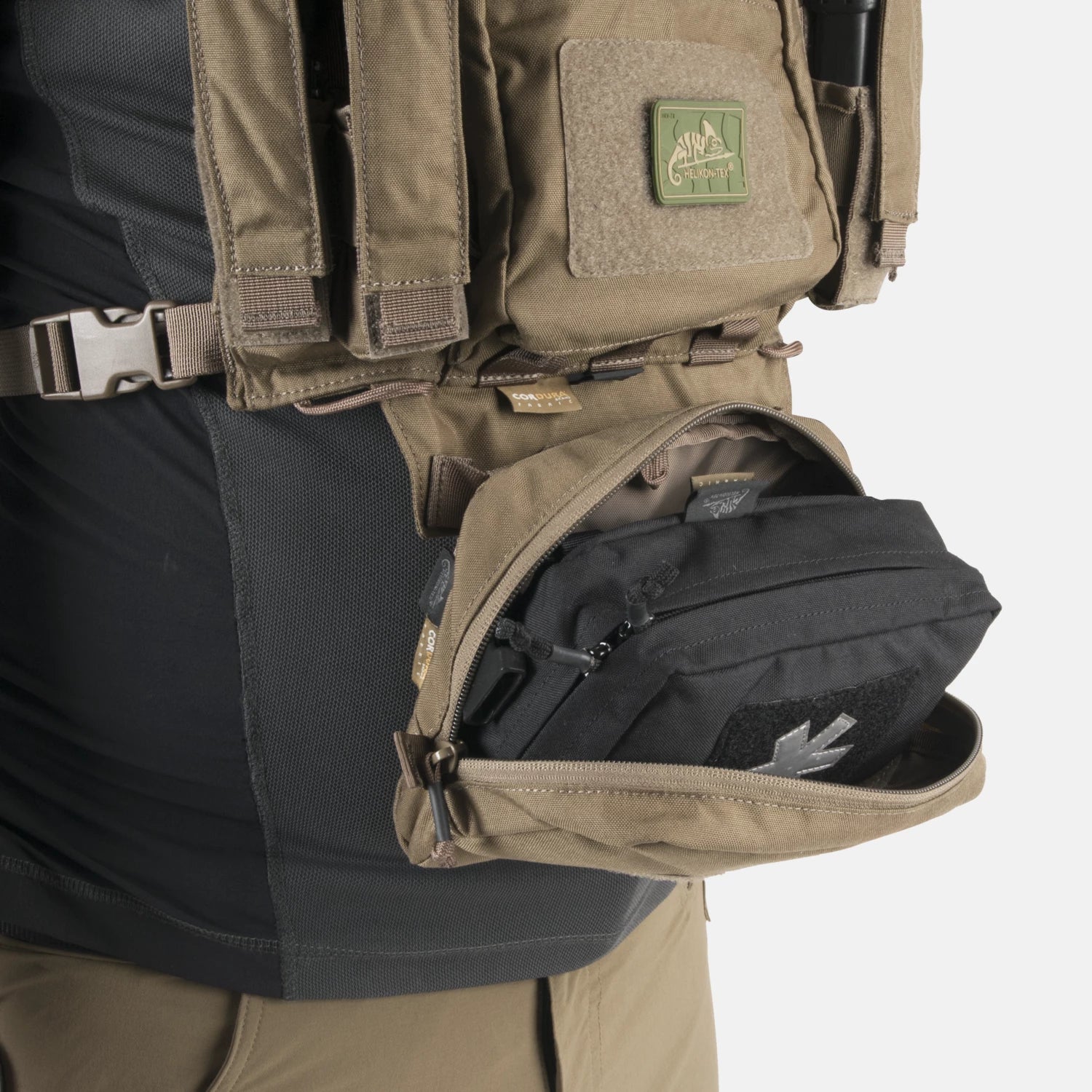 Helikon-Tex Training Mini Rig vesta, čierna – detail 4