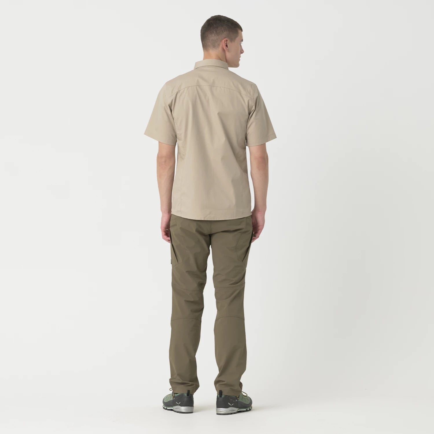 Helikon-Tex DEFENDER Mk2 košeľa s krátkym rukávom PolyCotton Ripstop, olivovo zelená – detail 5