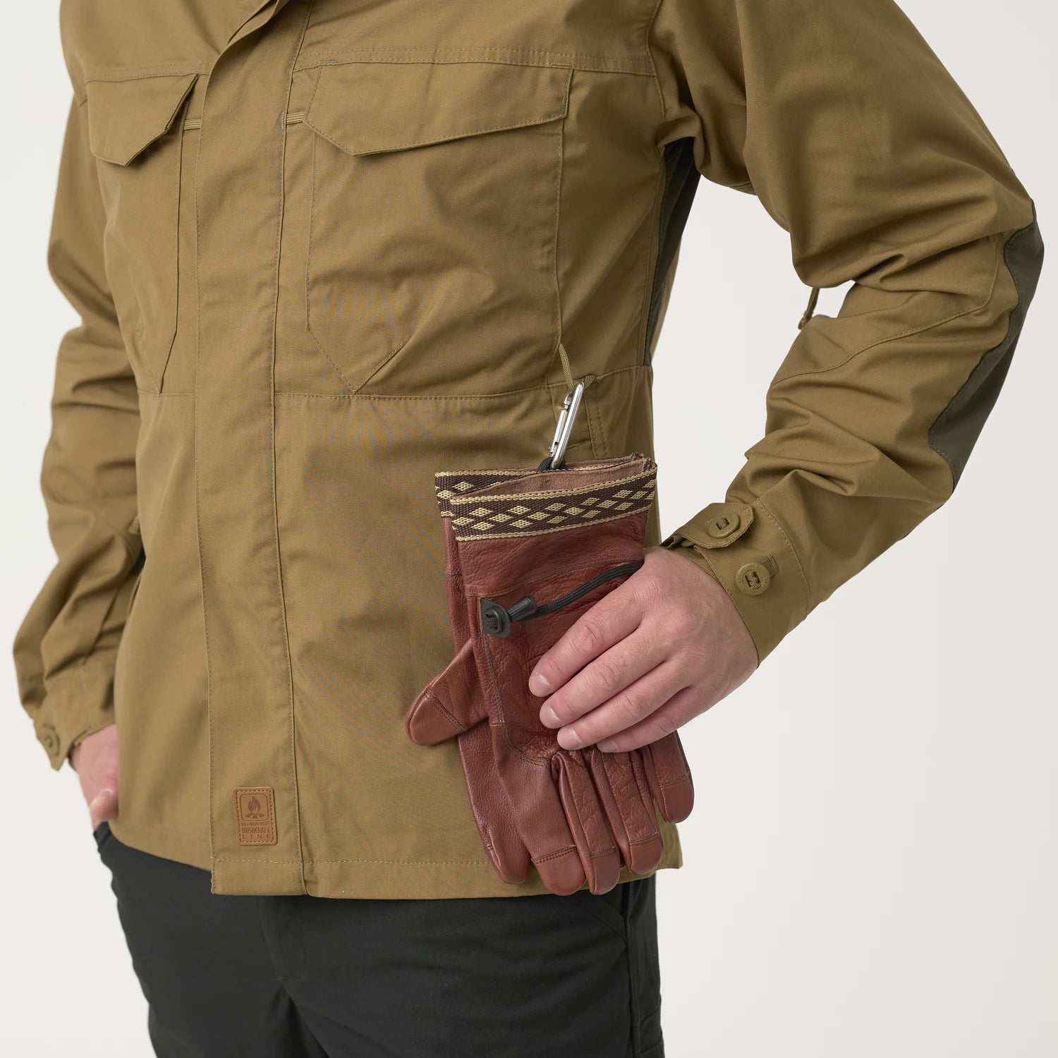 Helikon-Tex WOODSMAN košeľa Taiga Green / Black – detail 7