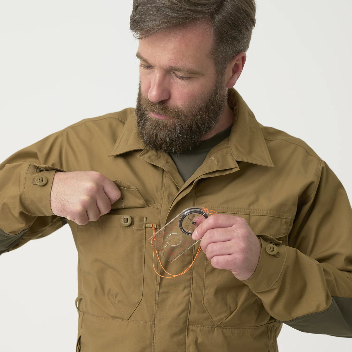 Helikon-Tex WOODSMAN košeľa, čierna – detail 8