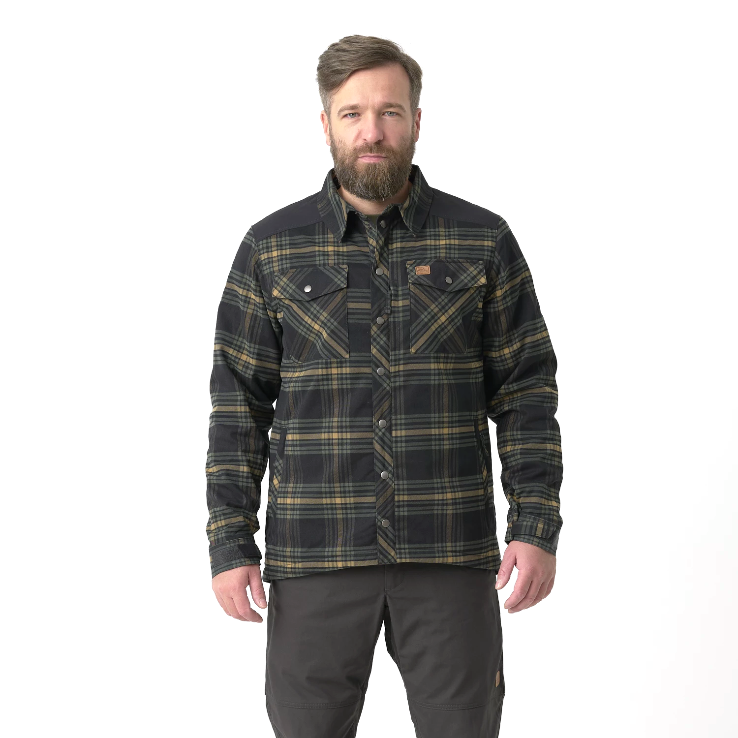 Helikon-Tex Warden zimná košeľa, Slate Moorland Plaid
