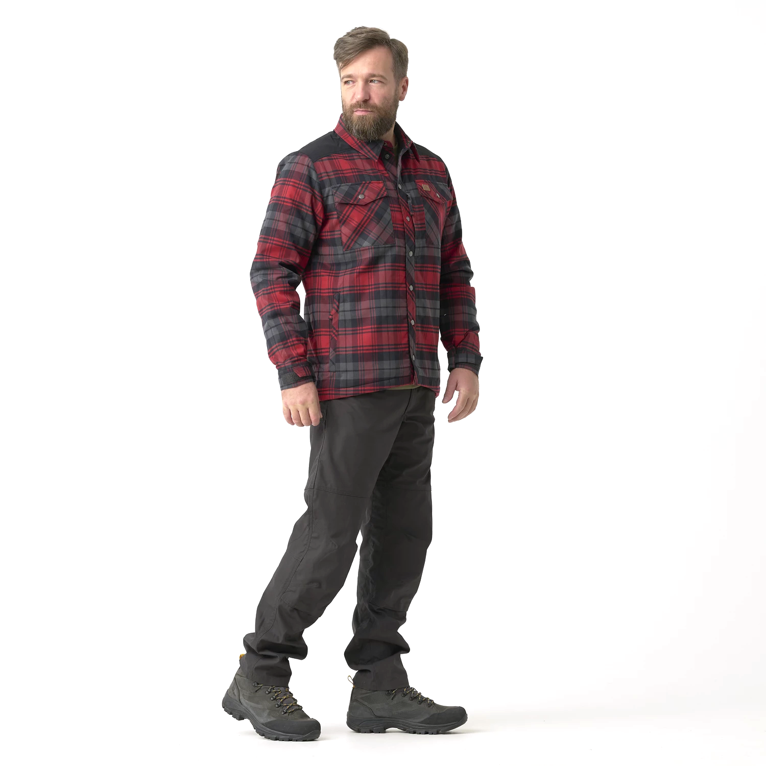 Helikon-Tex Warden zimná košeľa, Slate Moorland Plaid