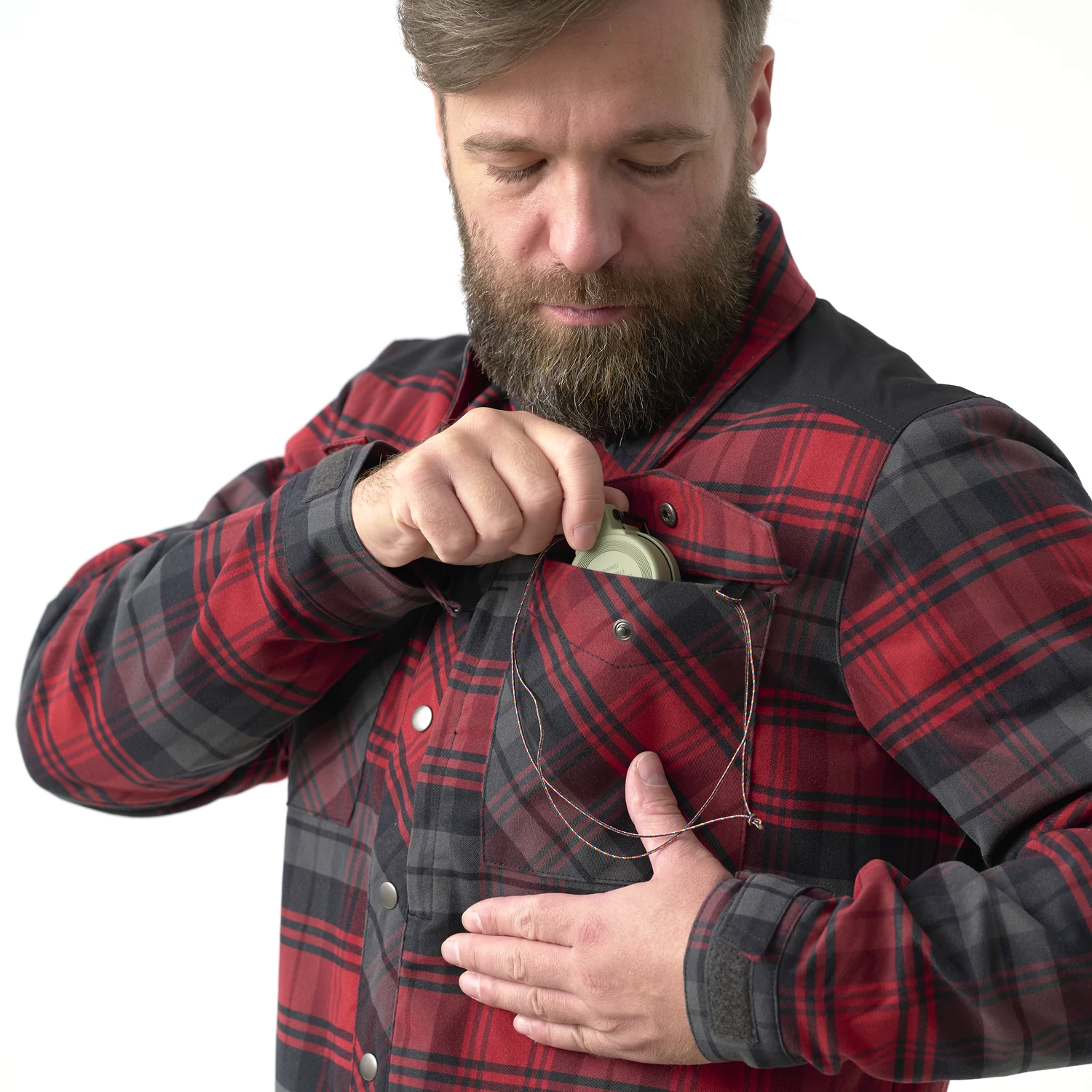 Helikon-Tex Warden zimná košeľa, Slate Moorland Plaid