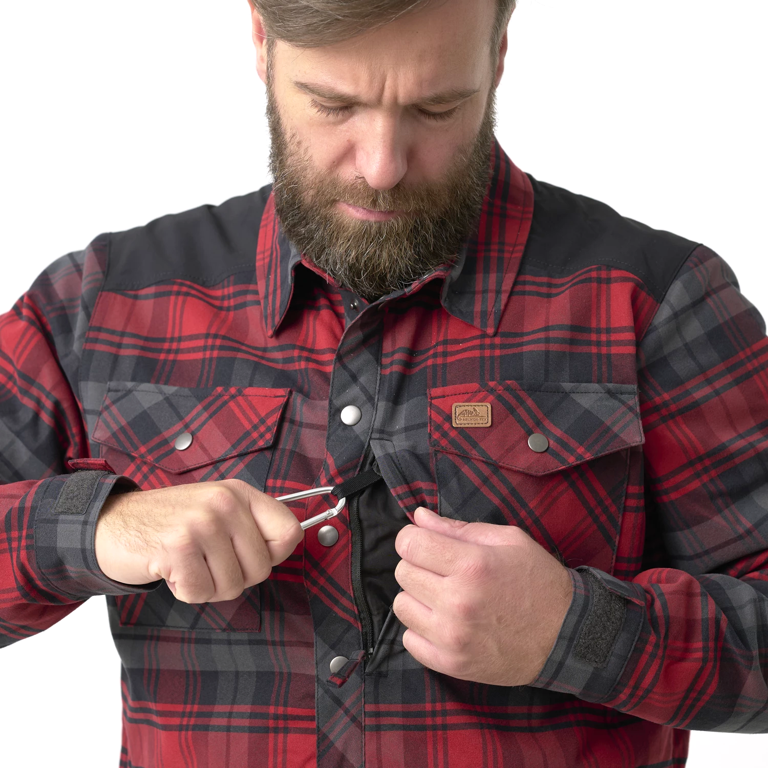 Helikon-Tex Warden zimná košeľa, Slate Moorland Plaid