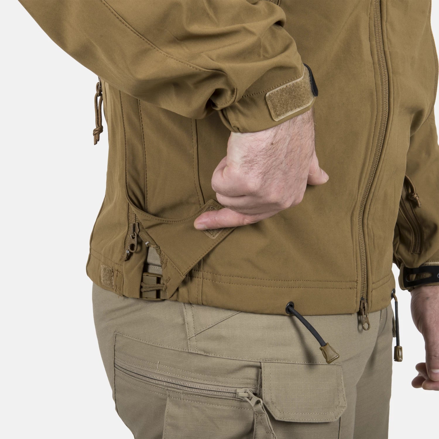 Helikon-Tex COUGAR QSA™ + HID™ Soft Shell bunda, čierna – detail 5