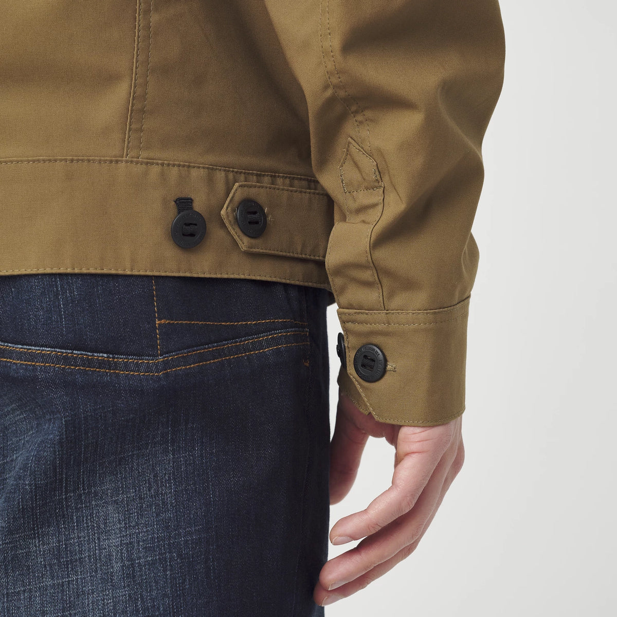 Helikon-Tex Greyman bunda, Ash Grey / Black – detail 2