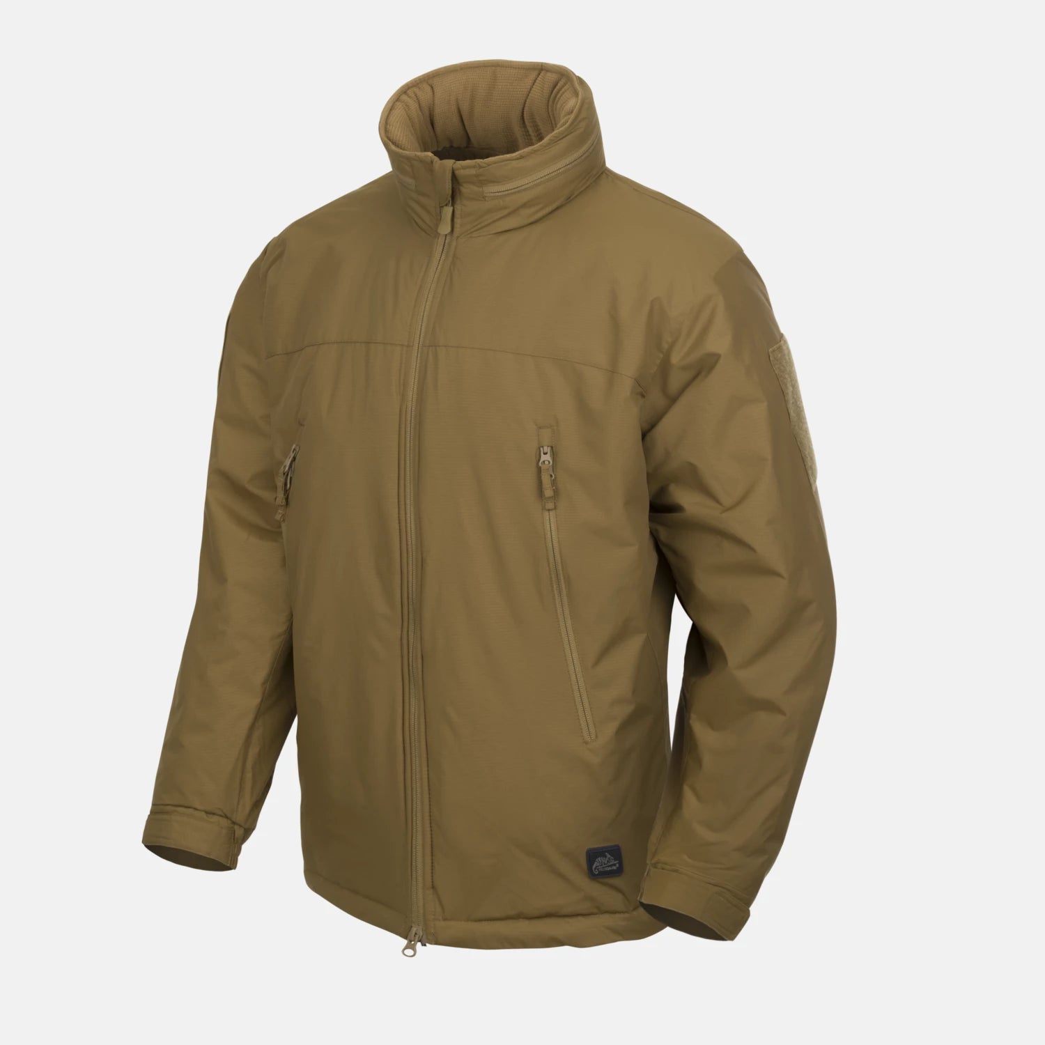 Helikon-Tex LEVEL 7 ľahká zimná bunda Climashield Apex 100g, Coyote – detail