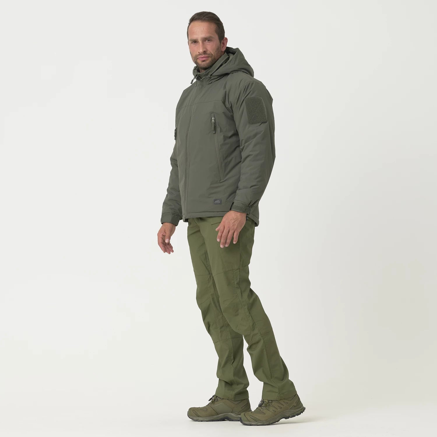 Helikon-Tex LEVEL 7 ľahká zimná bunda Climashield Apex 100g, Flecktarn – detail 1