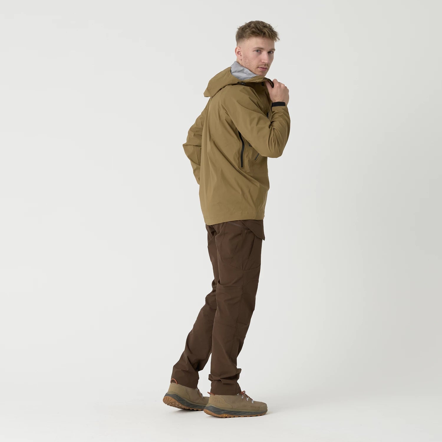 Helikon-Tex SQUALL Hardshell bunda TorrentStretch, Shadow Grey – detail 5