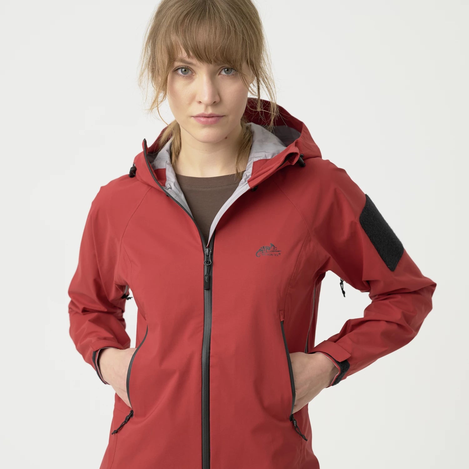 Helikon-Tex SQUALL Hardshell bunda dámska TorrentStretch, Shadow Grey – detail 13