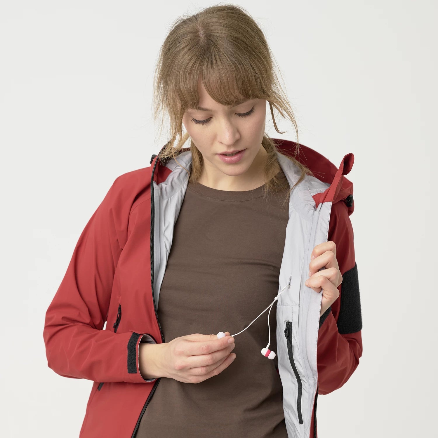 Helikon-Tex SQUALL Hardshell bunda dámska TorrentStretch, Taiga Green – detail 15