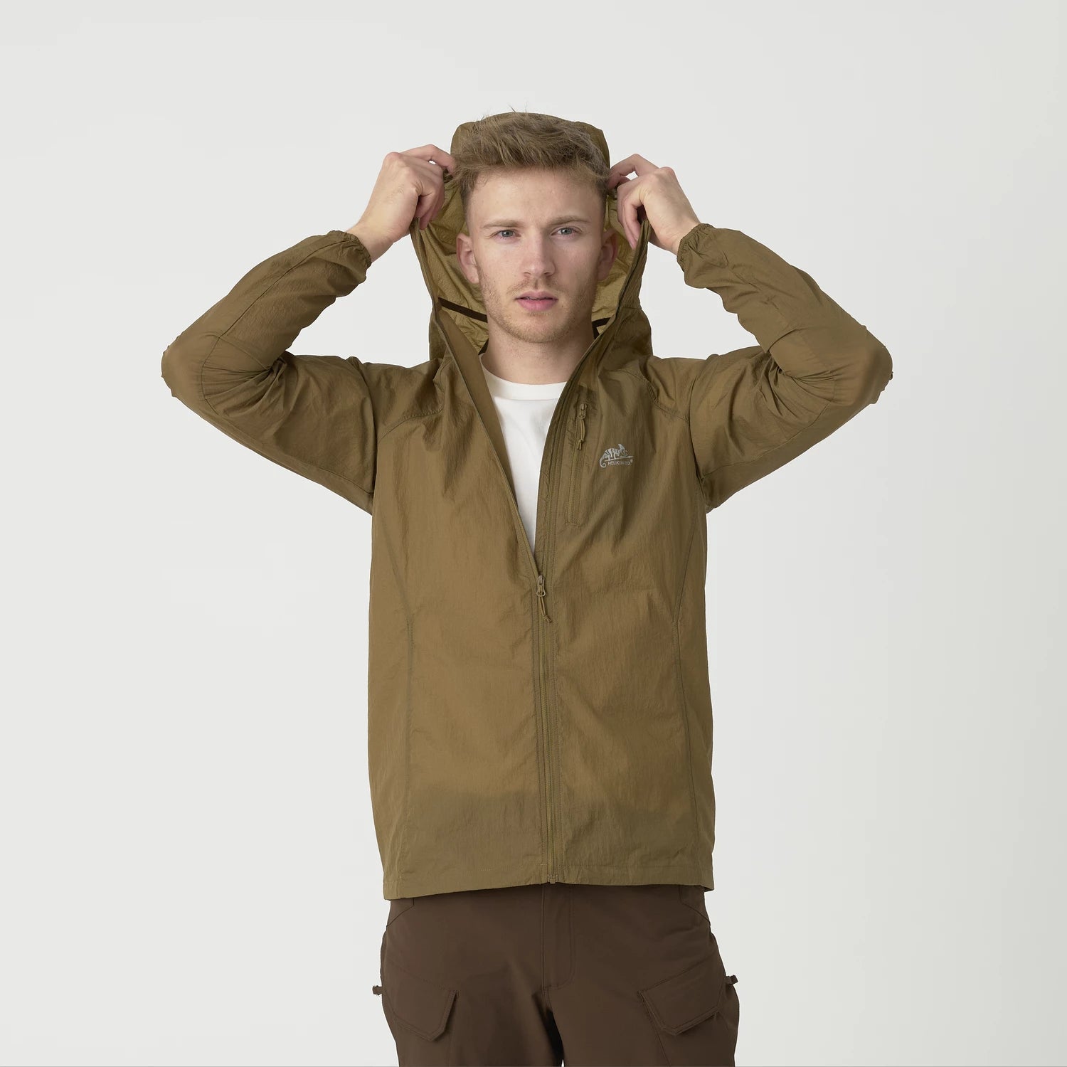 Helikon-Tex TRAMONTANE vetrovka WindPack Nylon, Pencott WildWood™ – detail 1