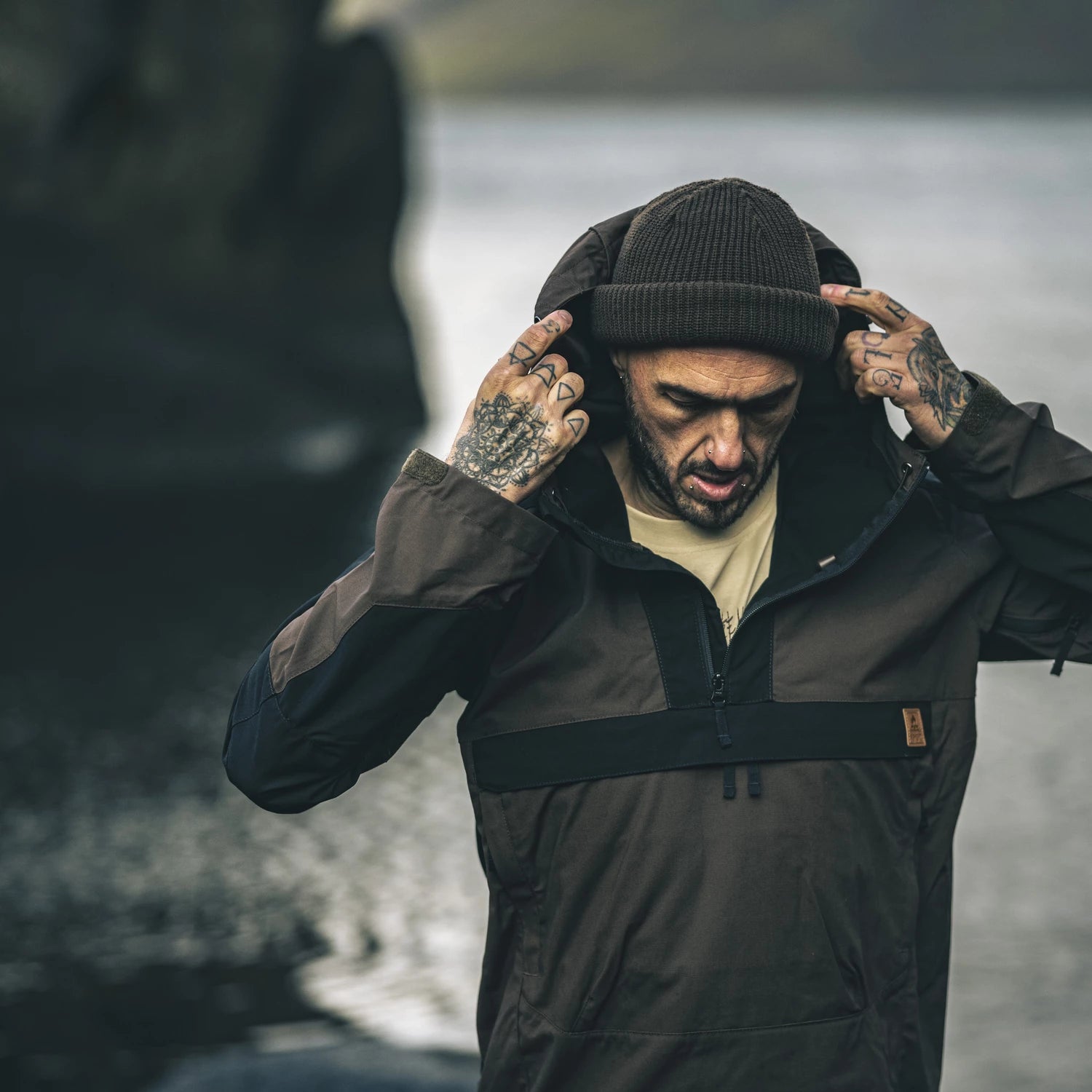 Helikon-Tex WOODSMAN Anorak bunda, Taiga green – v použití 1