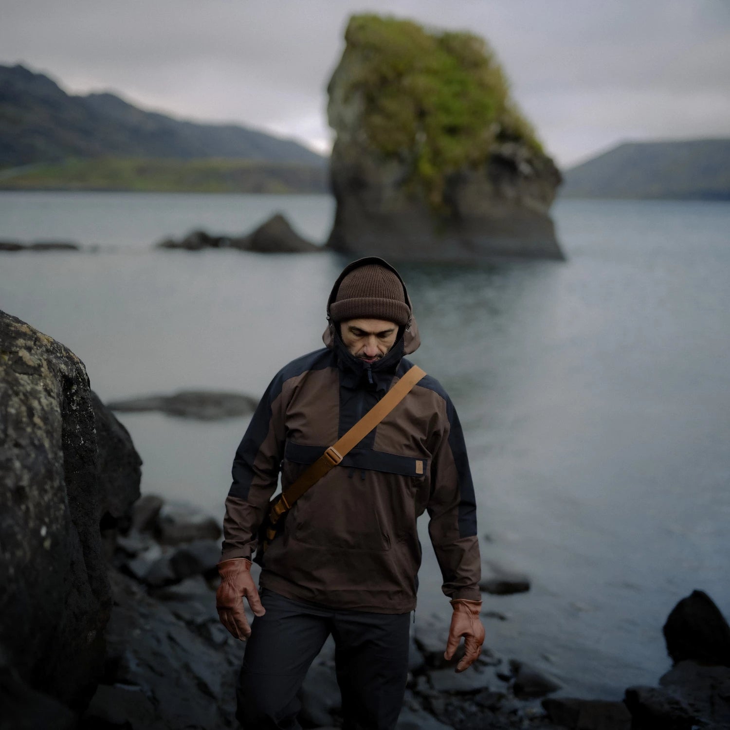 Helikon-Tex WOODSMAN Anorak bunda, Taiga green – v použití 3