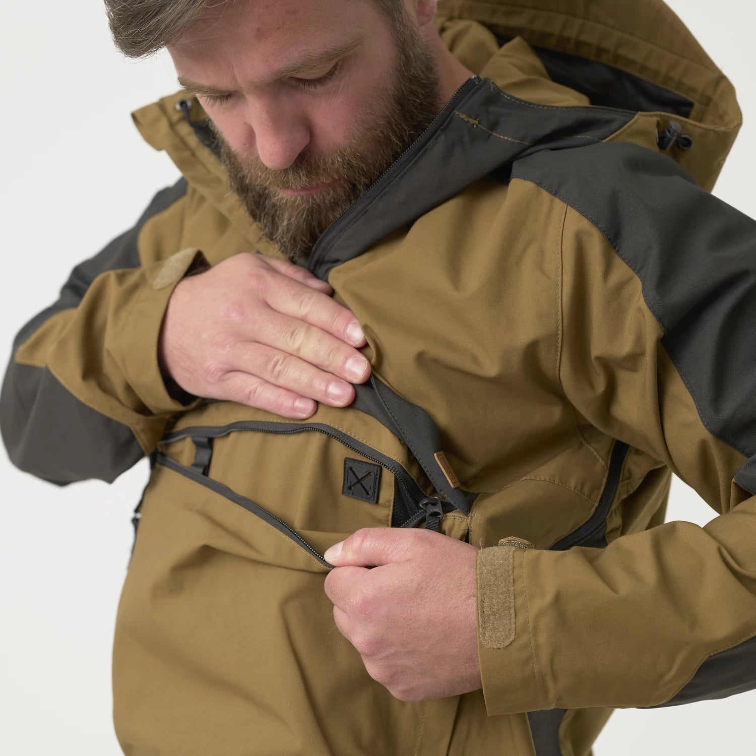 Helikon-Tex WOODSMAN Anorak bunda, Coyote – detail 3