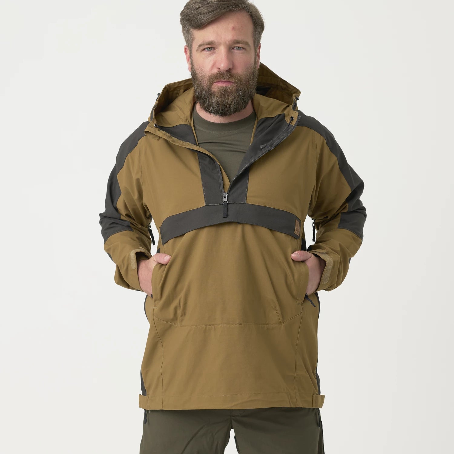 Helikon-Tex WOODSMAN Anorak bunda, Taiga green – detail 8