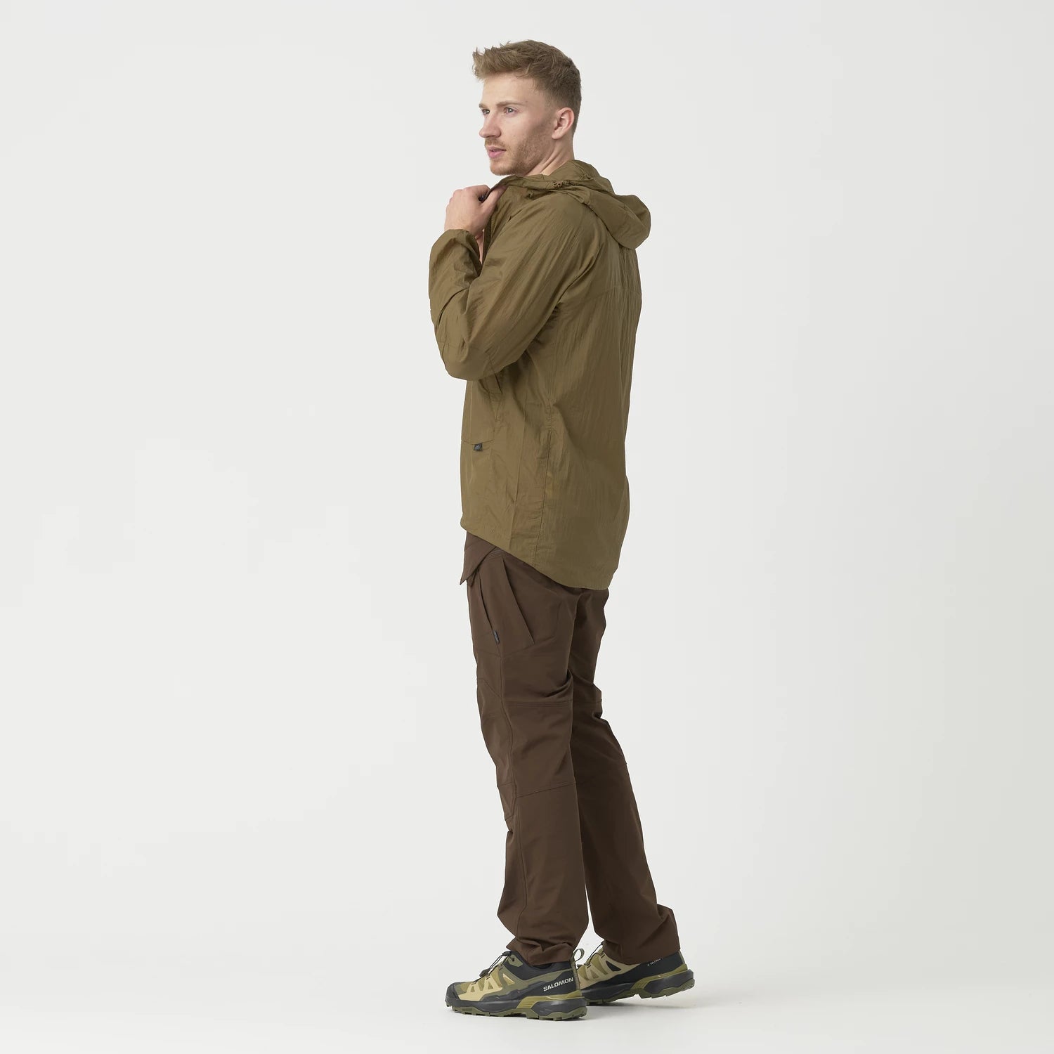 Helikon-Tex WINDRUNNER vetrovka WindPack Nylon, Taiga Green – detail 1