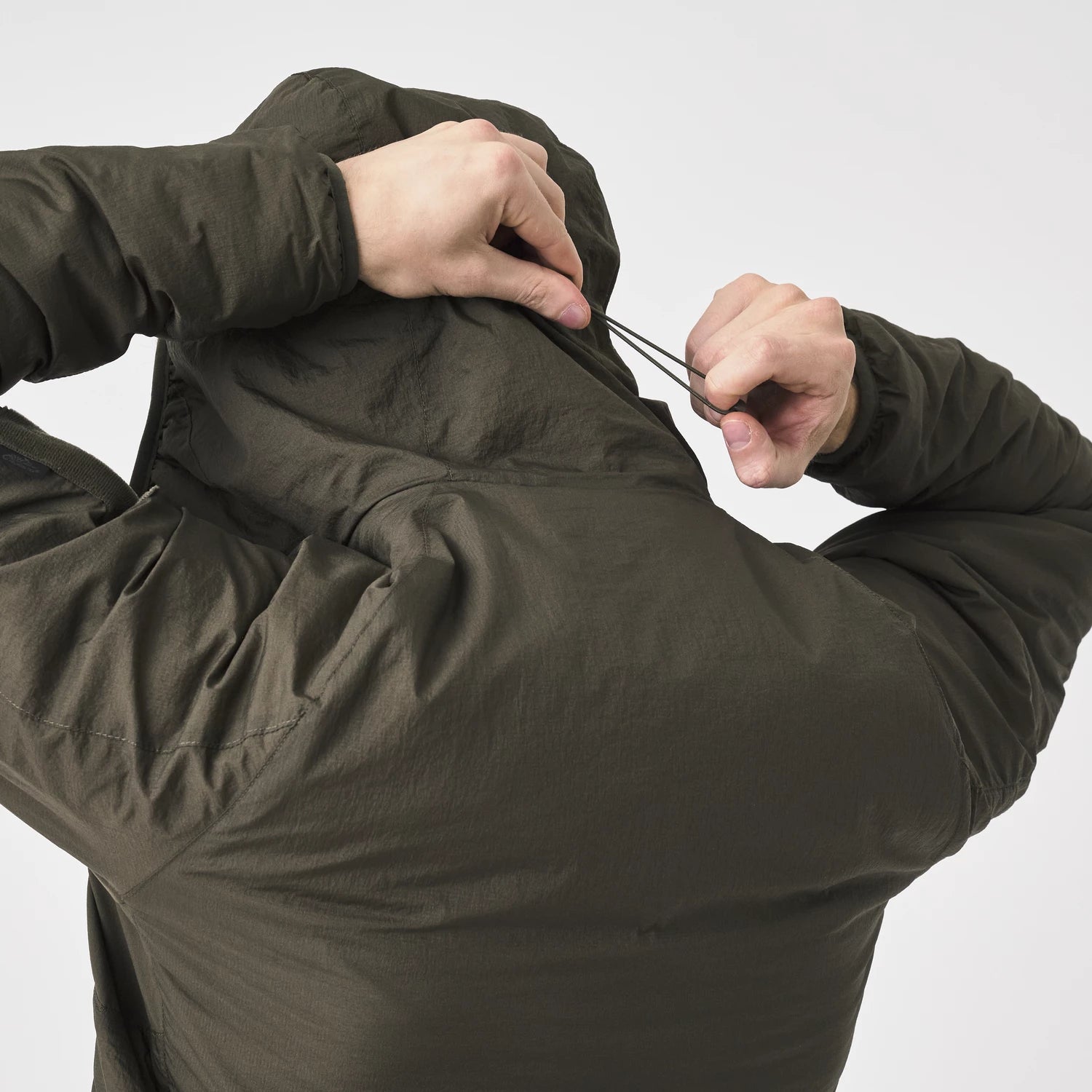 Helikon-Tex WOLFHOUND bunda s kapucňou Climashield Apex, PenCott WildWood™ – detail 2