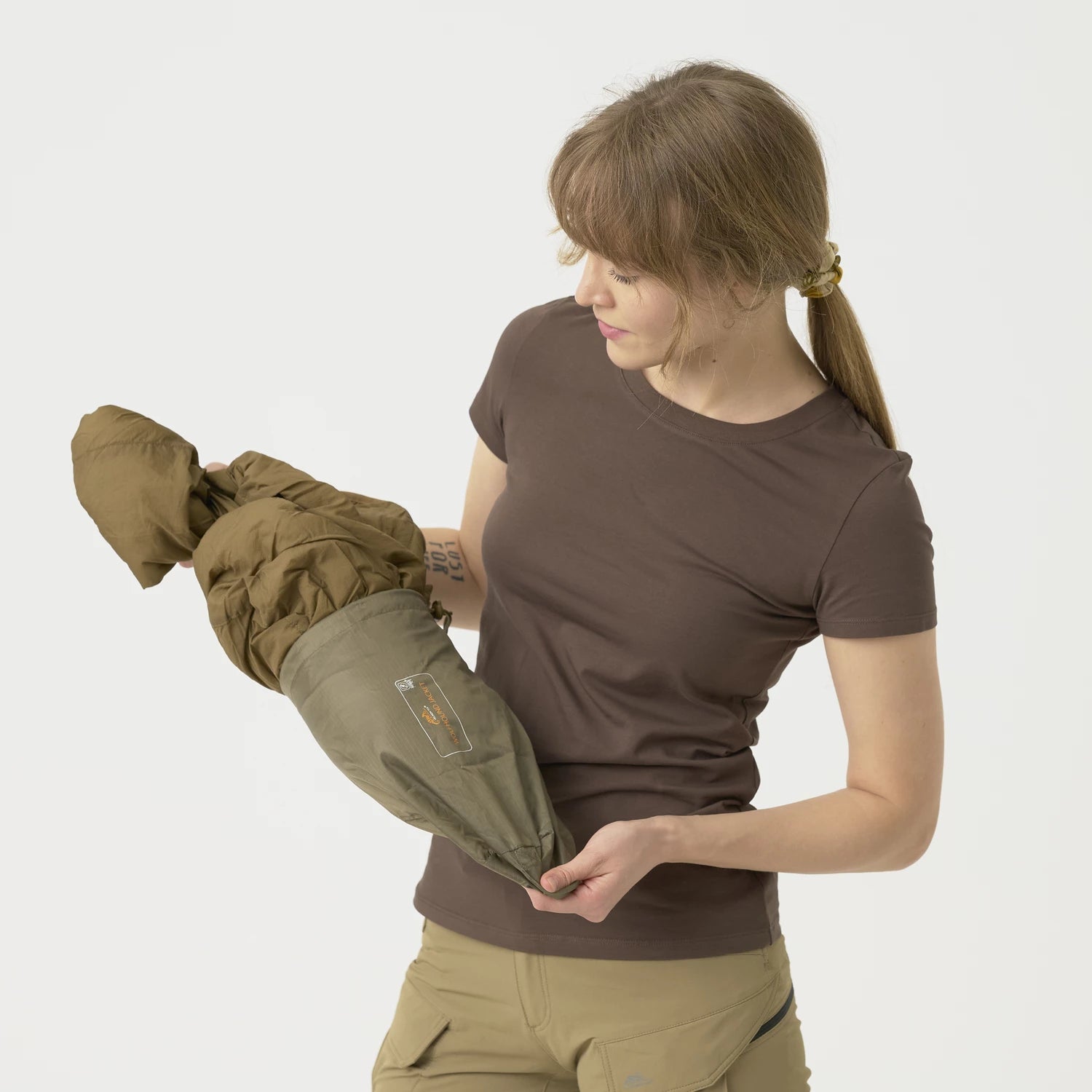 Helikon-Tex WOLFHOUND bunda dámska s kapucňou, Tiger Stripe – detail 17