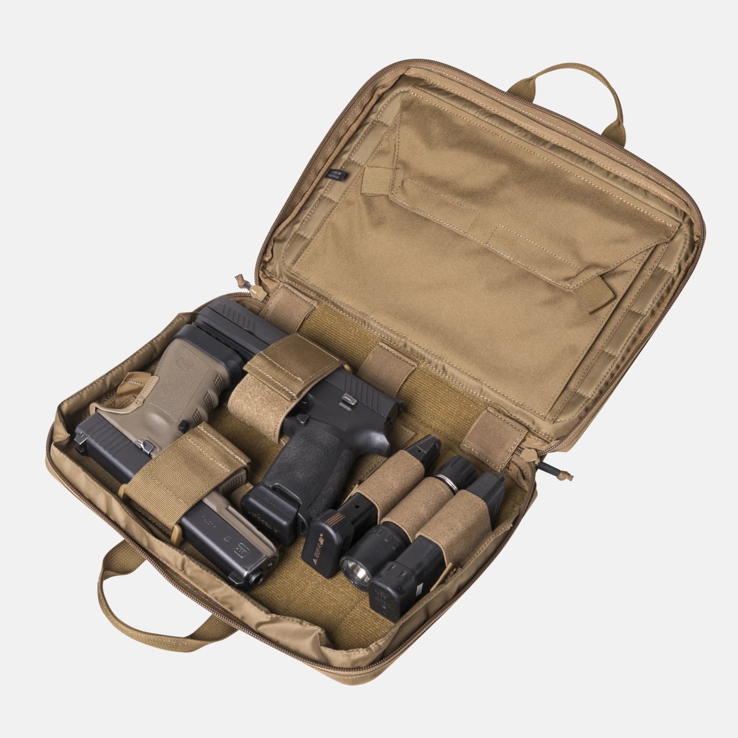 Helikon-Tex taška na 2 pištole Cordura, Coyote Brown – detail 3
