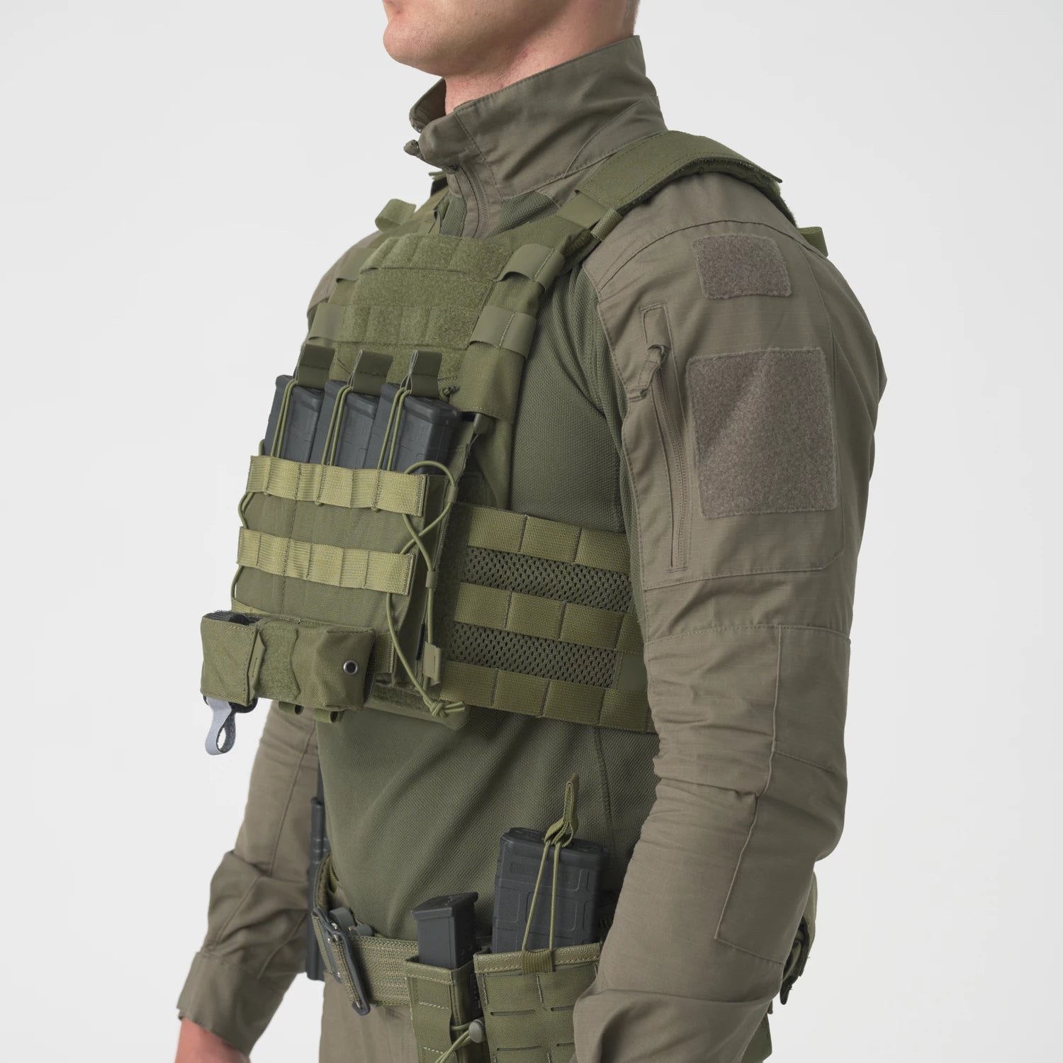Helikon-Tex Guardian Cummerbund vesta taktická s MOLLE, Coyote – detail 1
