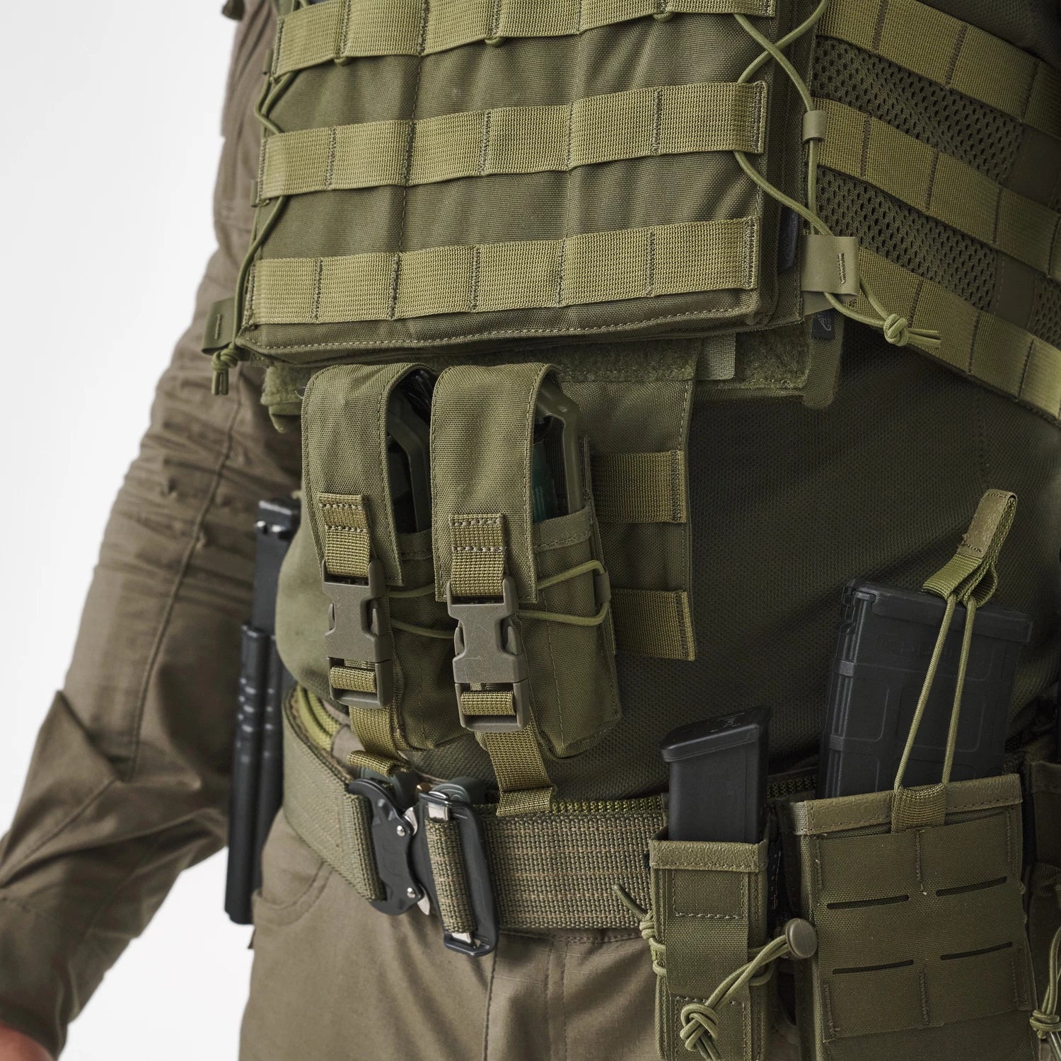 Helikon-Tex Guardian Dangler Drop Down vrecko na príslušenstvo, Olive Green – detail 7