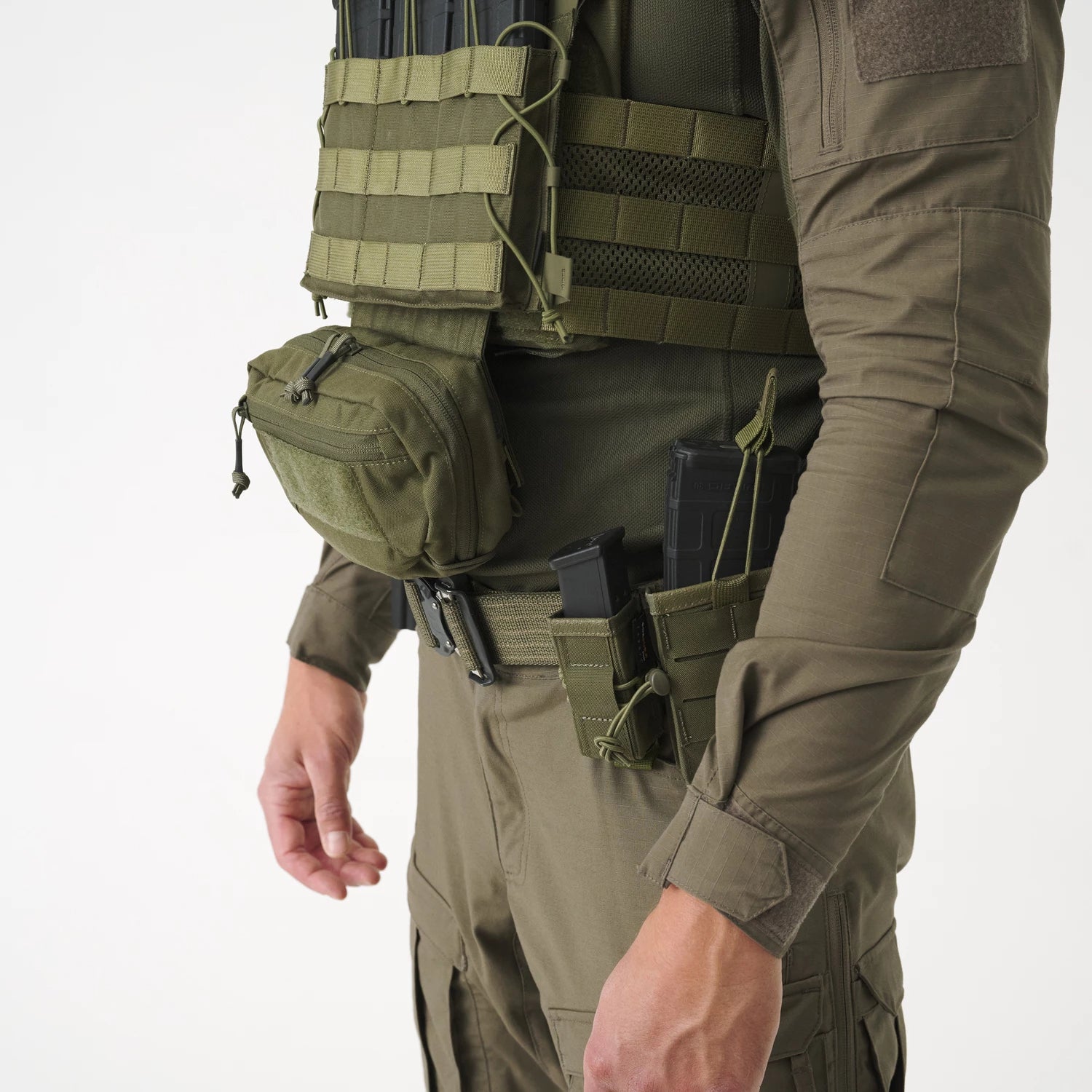 Helikon-Tex Guardian Dangler Drop Down vrecko na príslušenstvo, Olive Green – detail 11