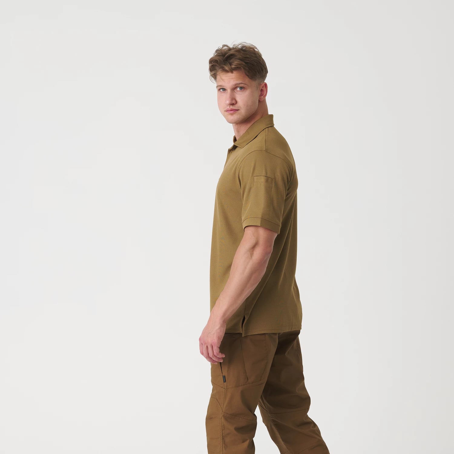Helikon-Tex UTL polokošeľa Top Cool TopCool, Khaki – detail 1
