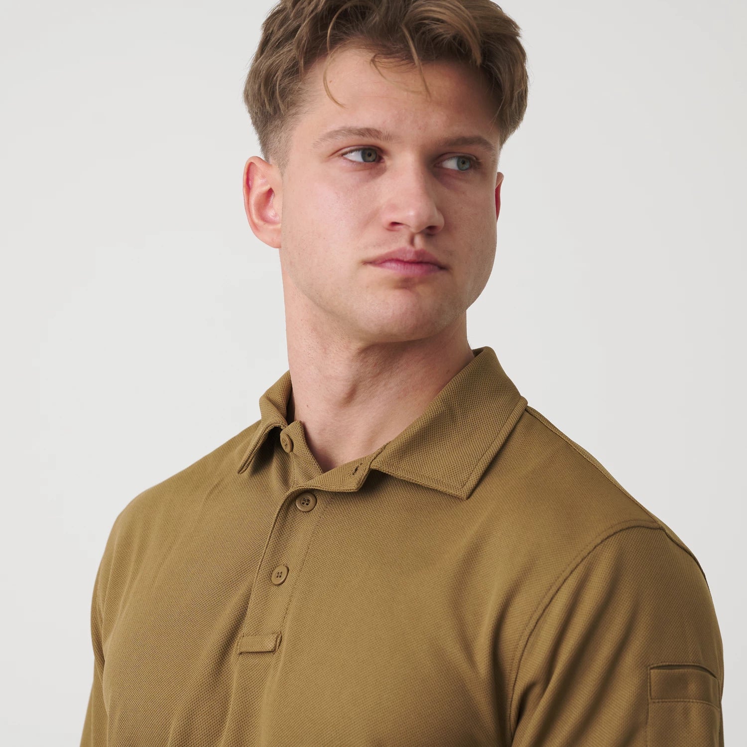 Helikon-Tex UTL polokošeľa Top Cool TopCool, Olive Green – detail 5