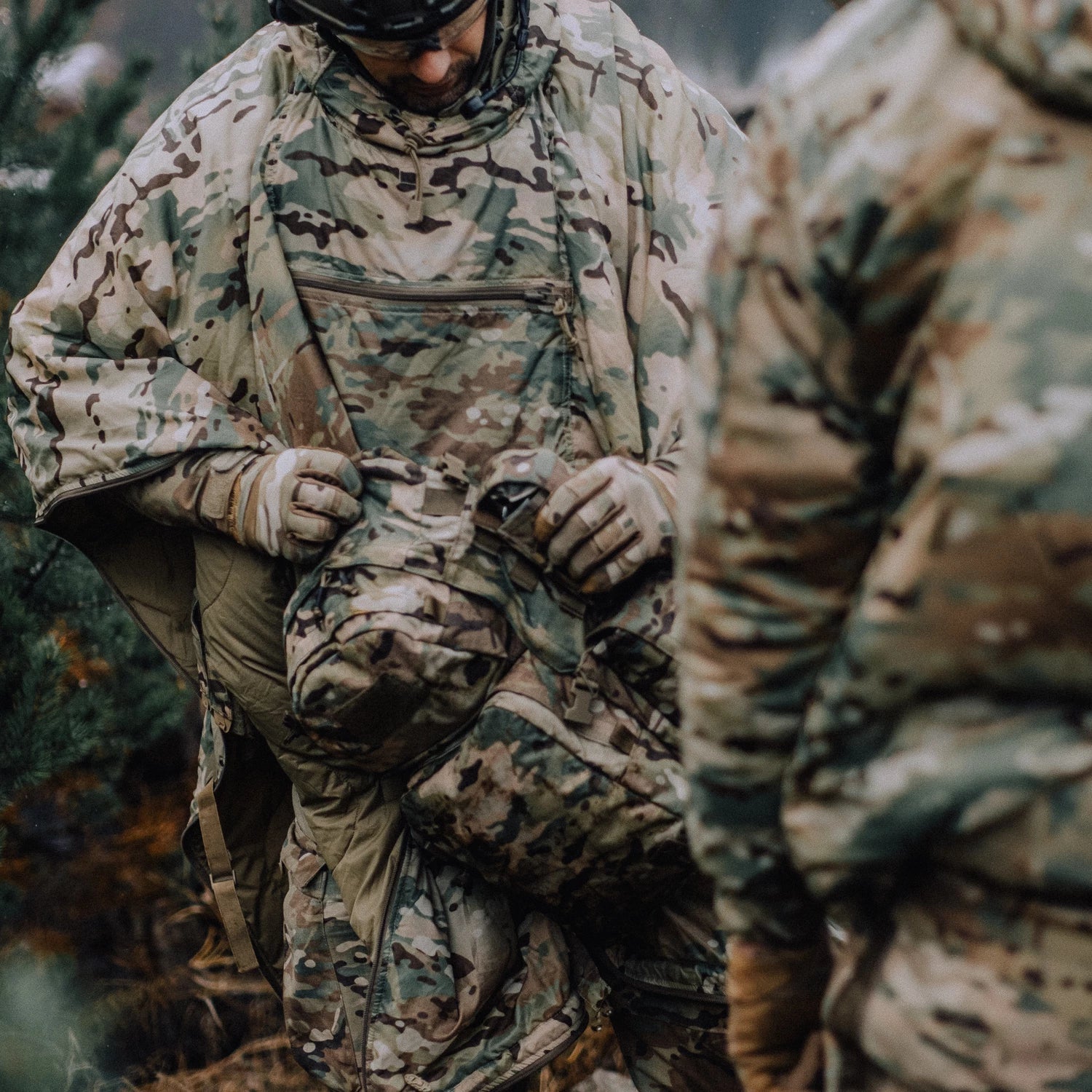 Helikon-Tex Swagman Roll pončo, MultiCam