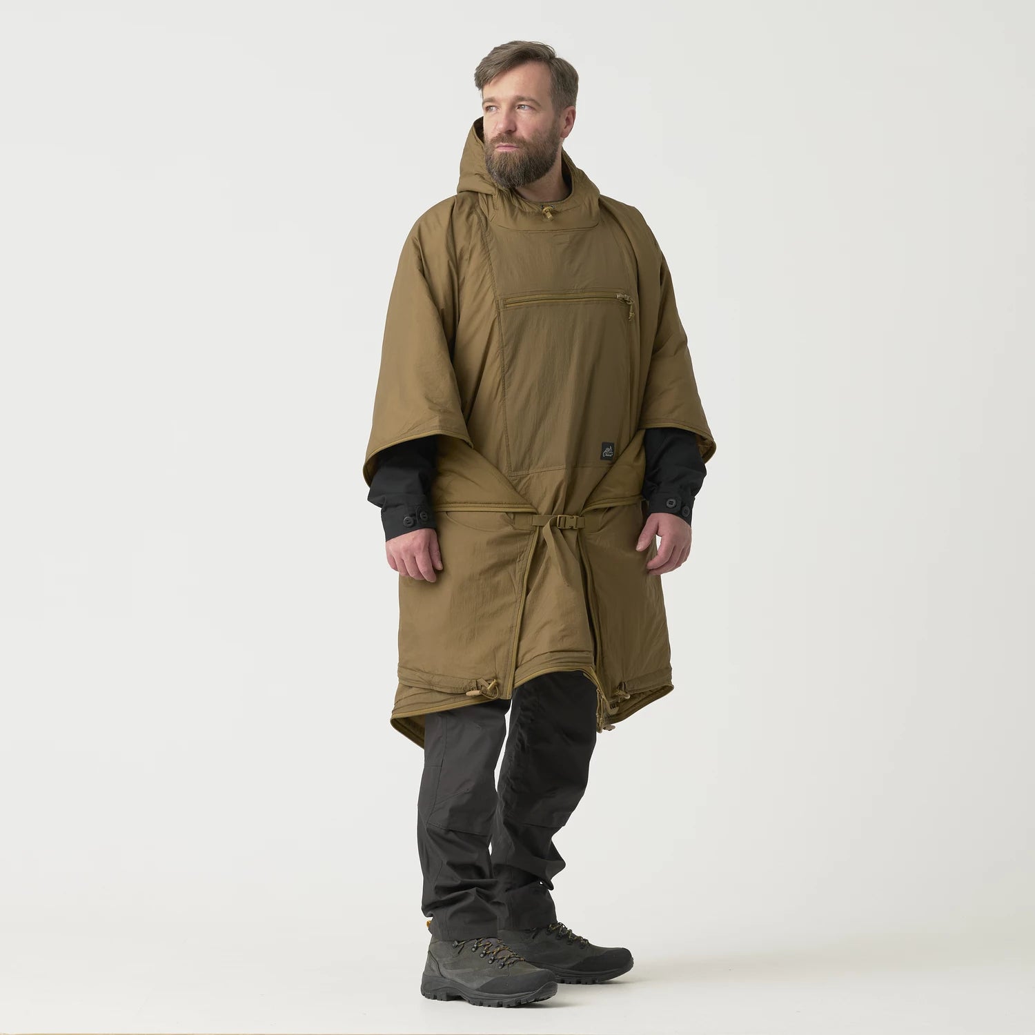 Helikon-Tex SWAGMAN ROLL Poncho, Kojot – detail 1