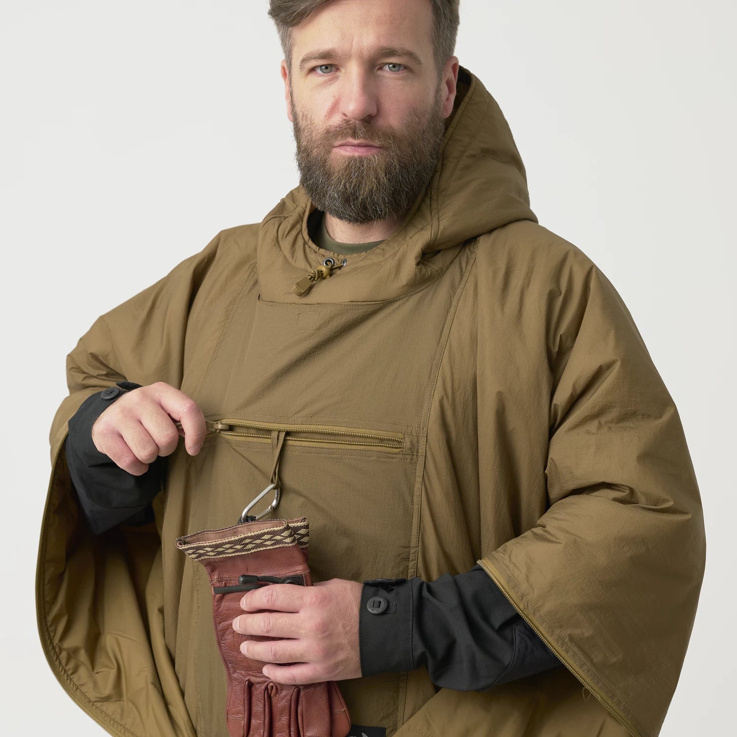 Helikon-Tex SWAGMAN ROLL Poncho, Kojot – detail 3