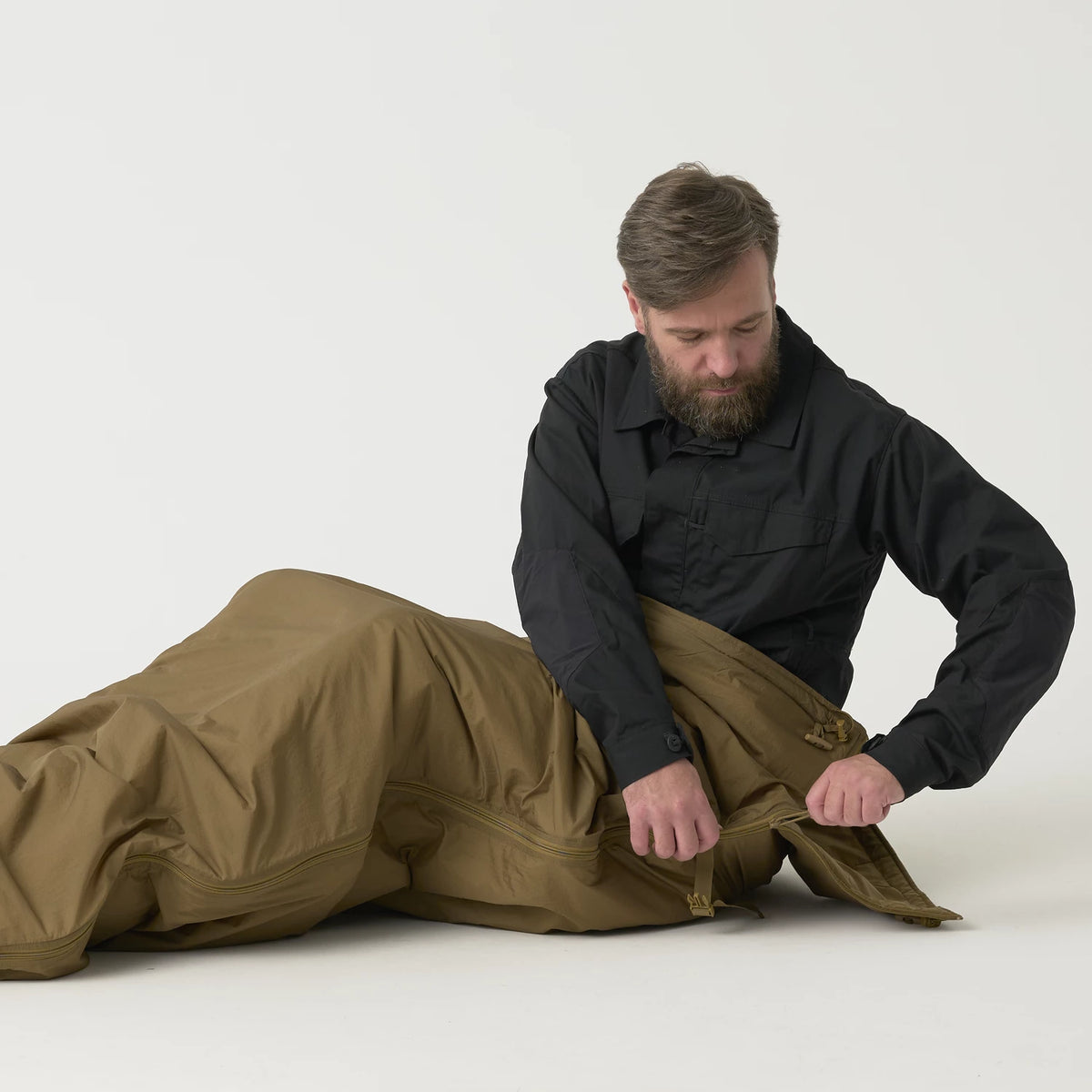 Helikon-Tex SWAGMAN ROLL pončo, Aqua Blue – detail 6