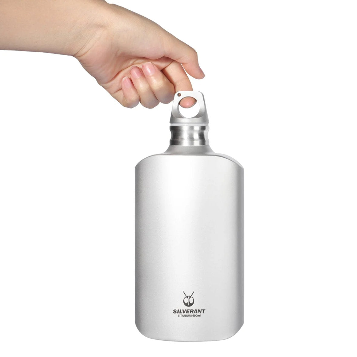 Silverant titánová fľaša slim, 600ml